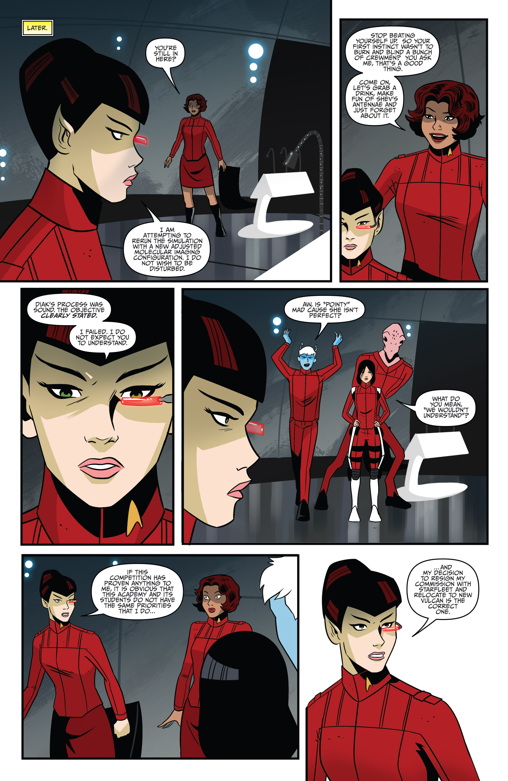 Read online Star Trek: Starfleet Academy (2015) comic -  Issue #3 - 12