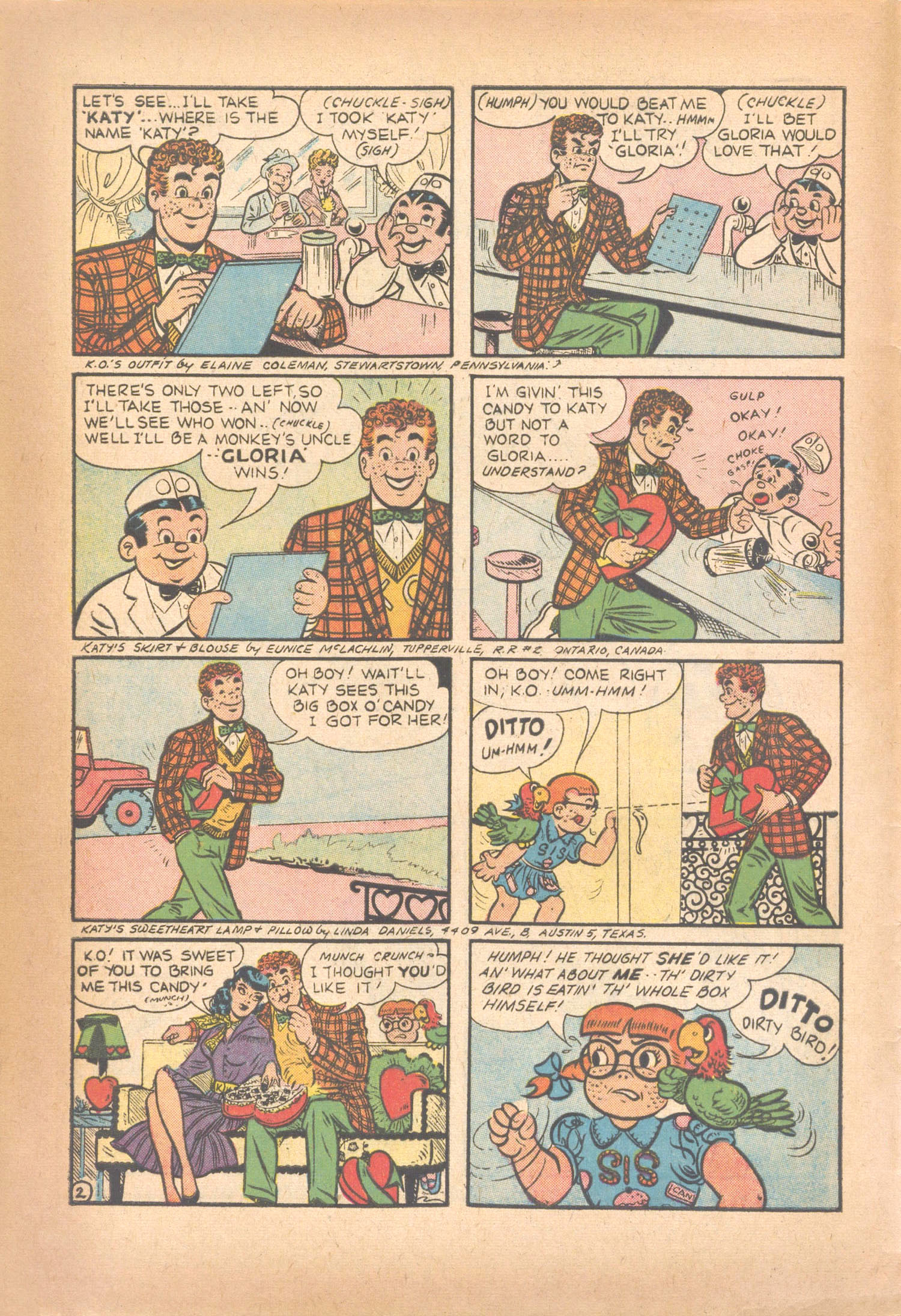 Read online Katy Keene (1949) comic -  Issue #25 - 4