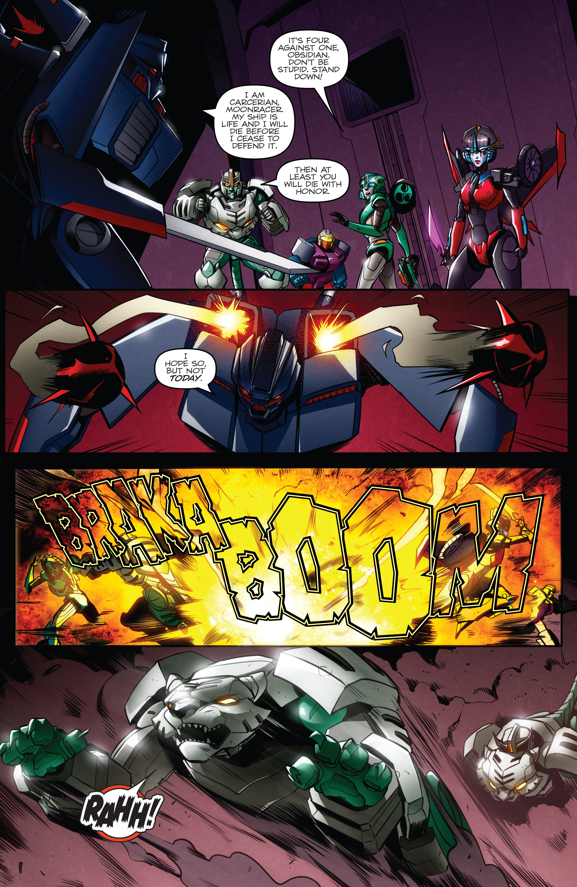 Read online Transformers: Till All Are One comic -  Issue #7 - 21