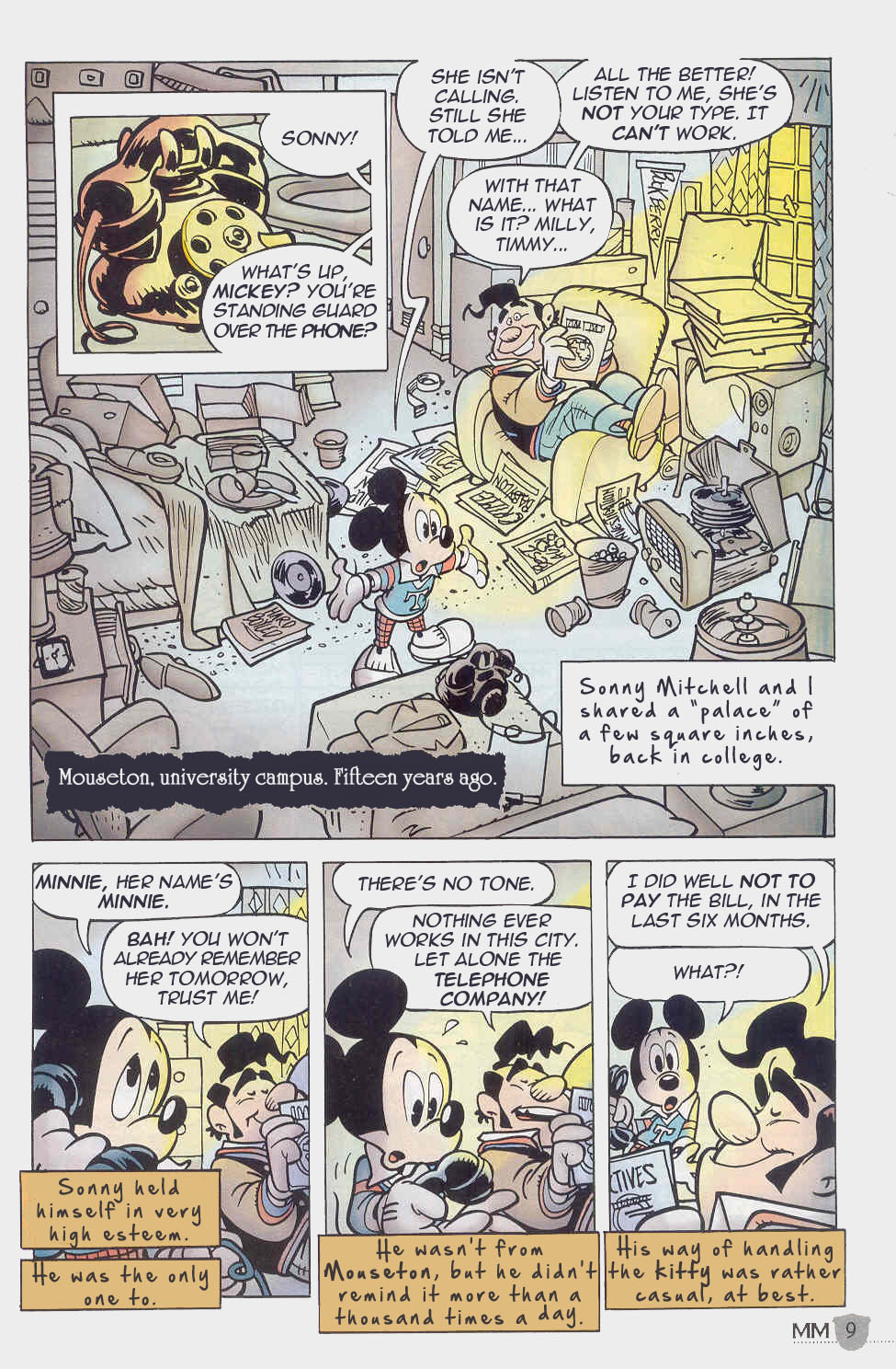 Read online Mickey Mouse Mystery Magazine comic -  Issue #0 - 9