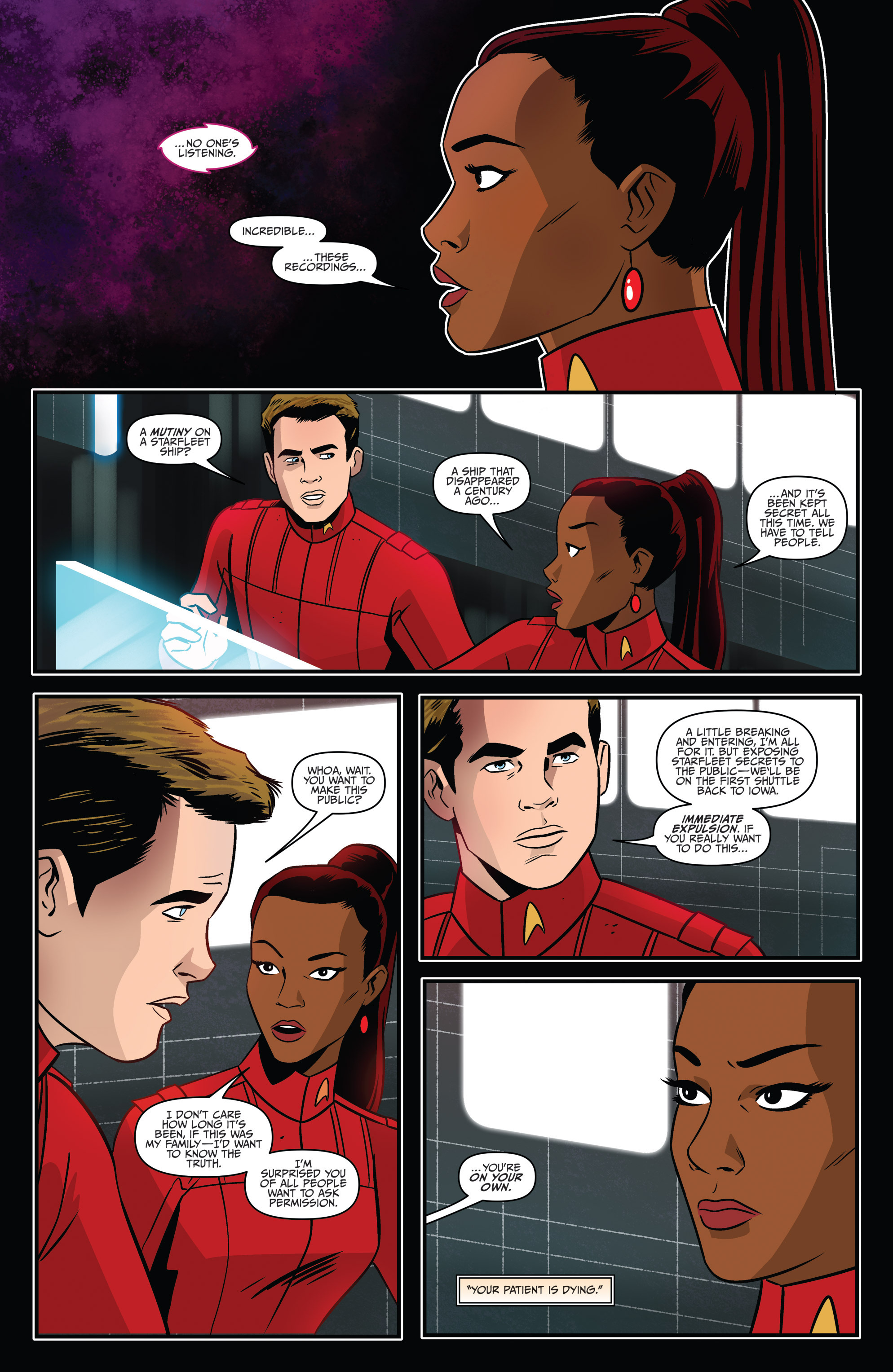 Read online Star Trek: Starfleet Academy (2015) comic -  Issue #3 - 7