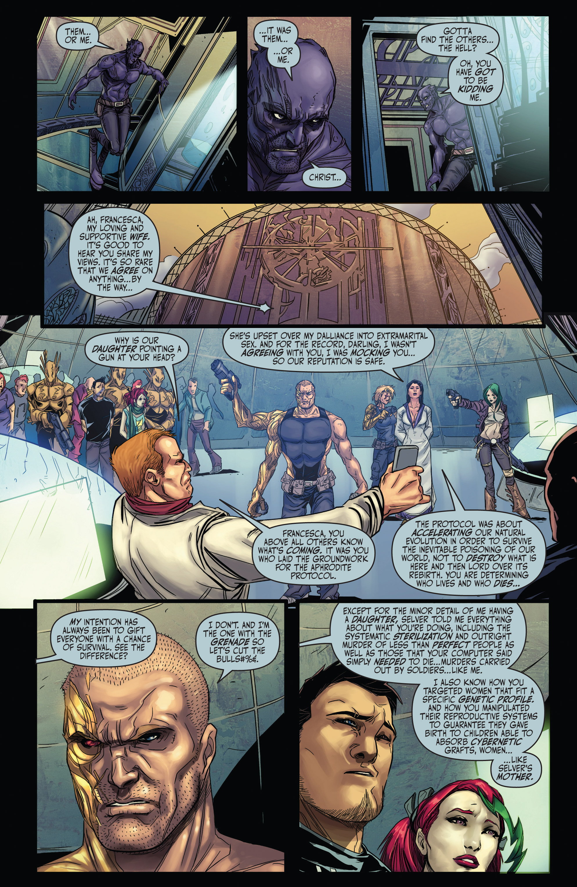 Read online Cyberforce (2012) comic -  Issue #5 - 26
