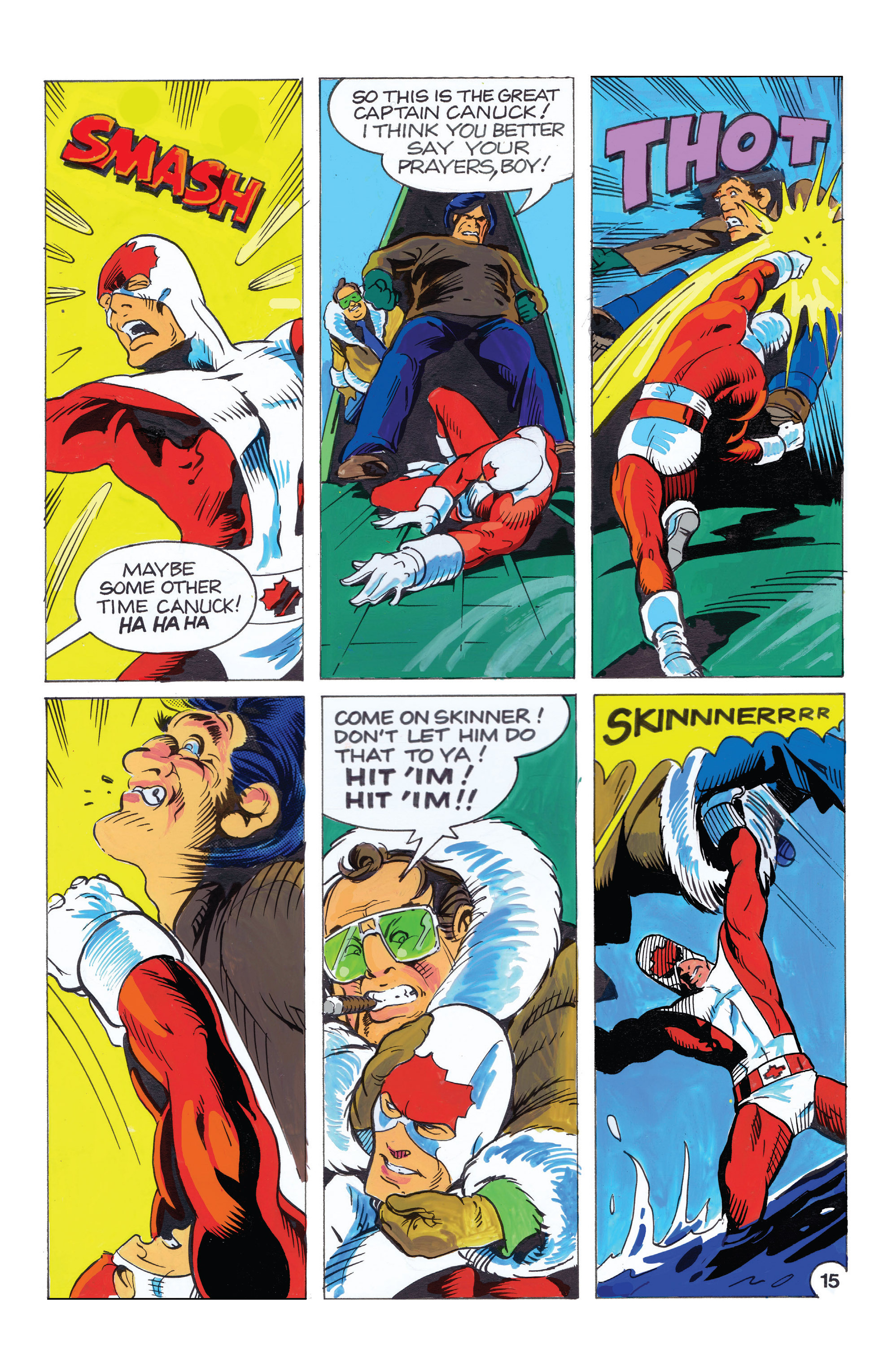 Read online Captain Canuck (1975) comic -  Issue #7 - 16