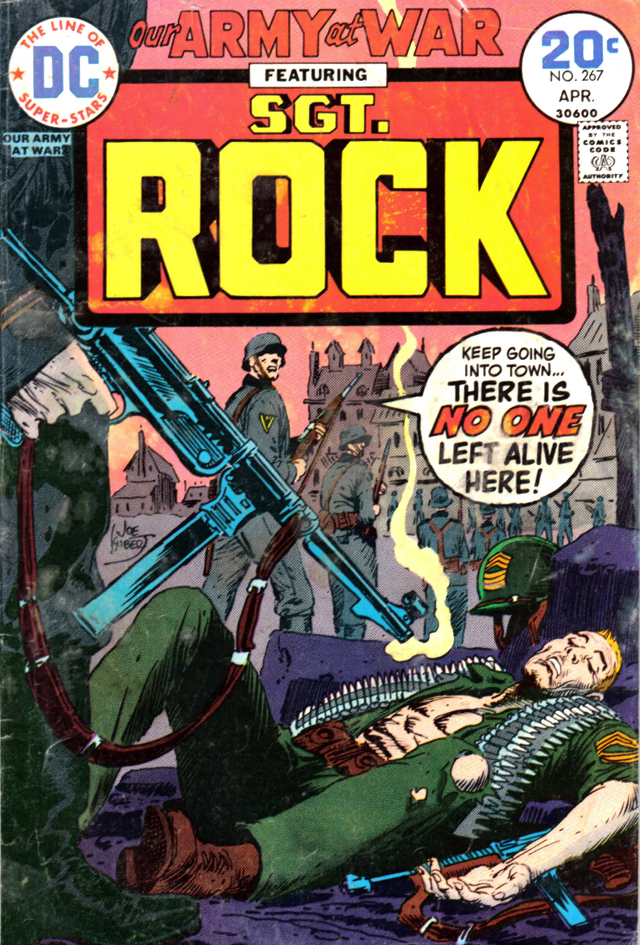 Read online Our Army at War (1952) comic -  Issue #267 - 1