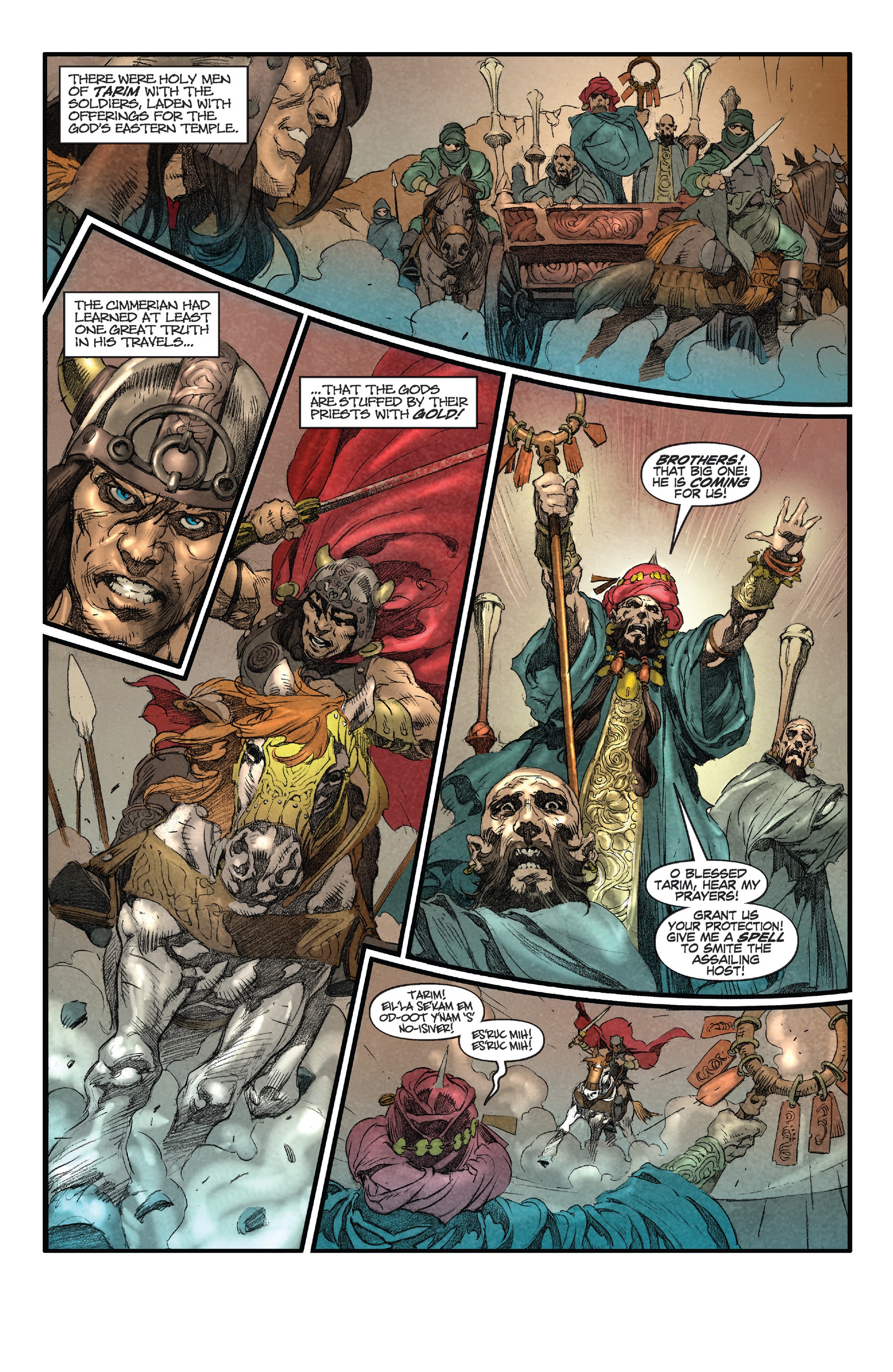 Read online Conan Chronicles Epic Collection comic -  Issue # TPB The Battle of Shamla Pass (Part 3) - 64