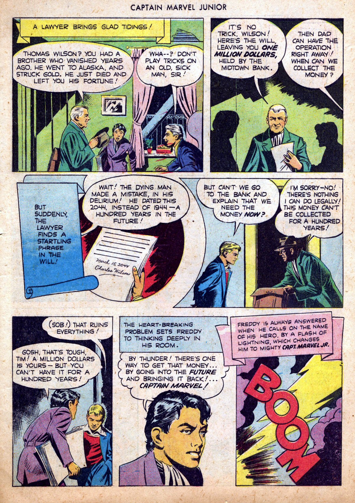 Read online Captain Marvel, Jr. comic -  Issue #17 - 5