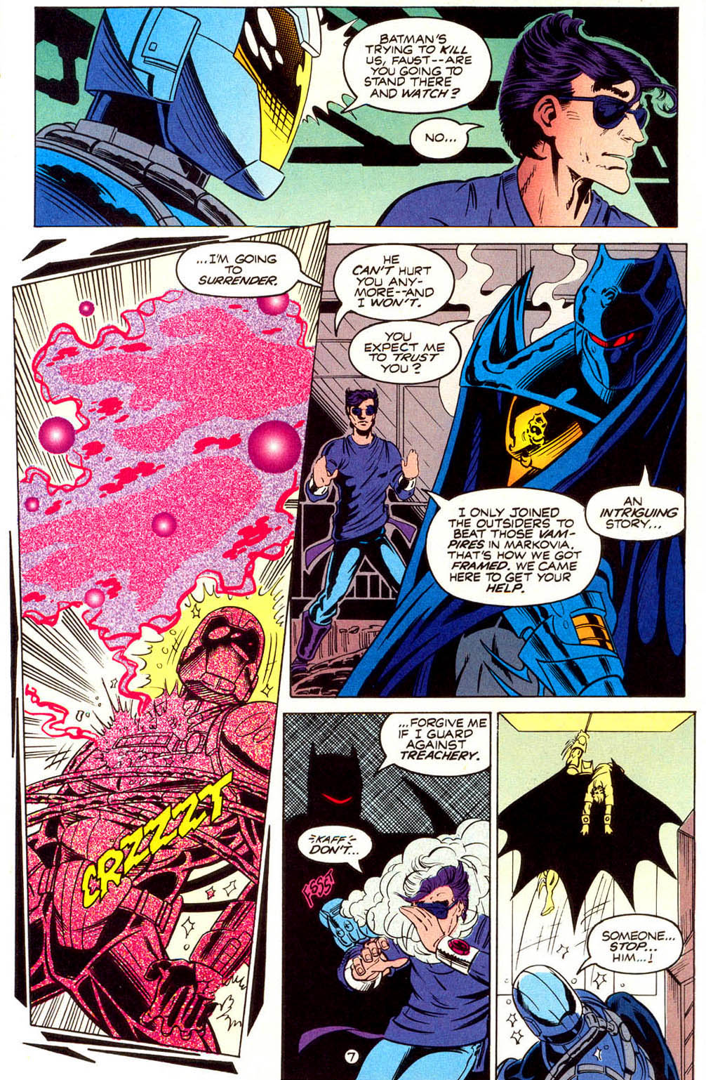 Read online Outsiders (1993) comic -  Issue #8 - 7