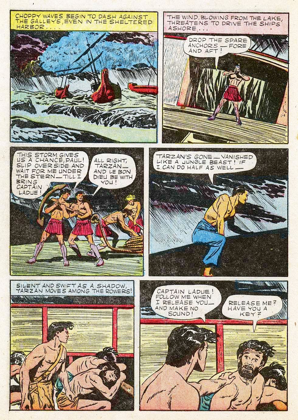 Read online Tarzan (1948) comic -  Issue #21 - 40