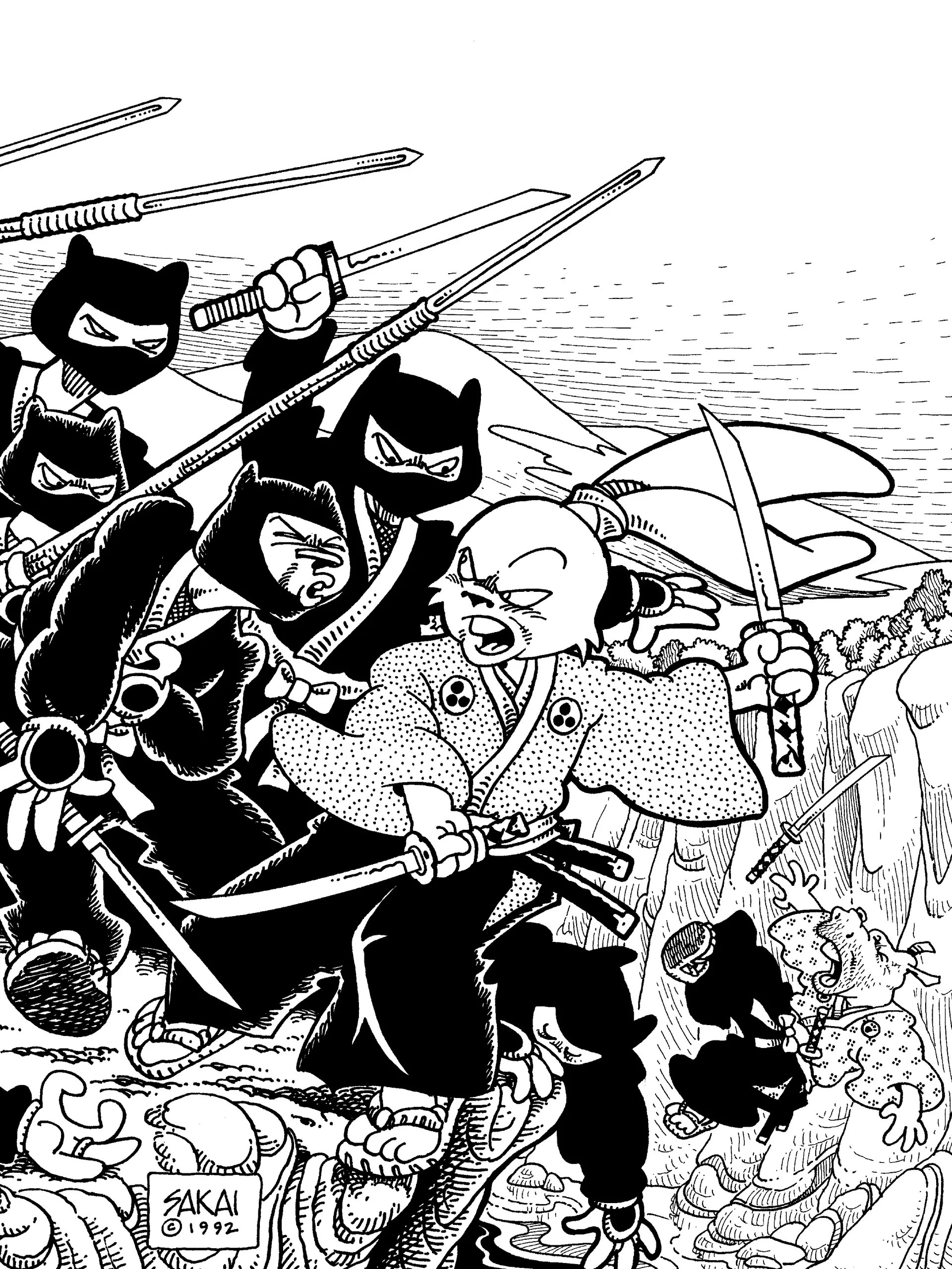 Read online The Art of Usagi Yojimbo comic -  Issue # TPB (Part 1) - 95