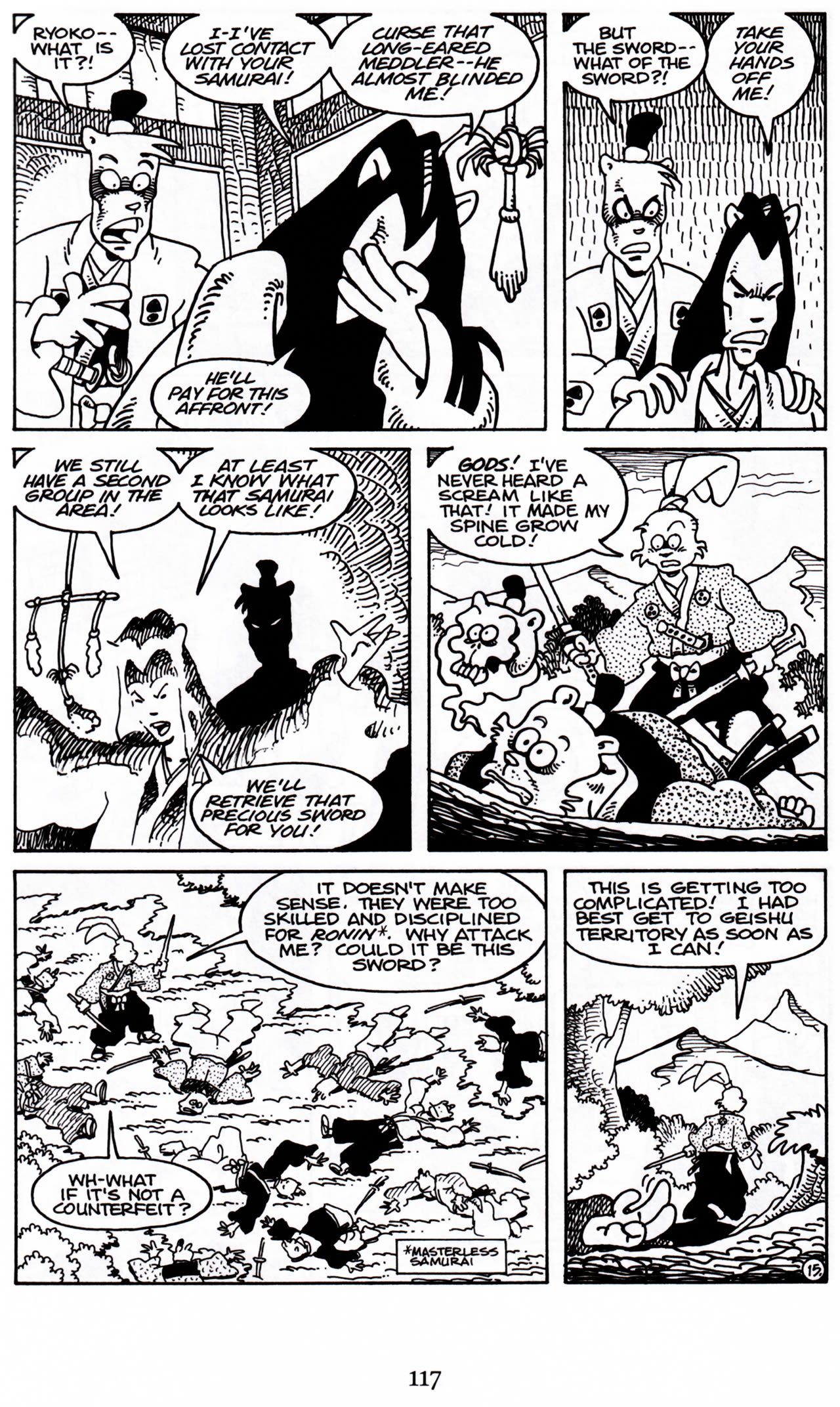 Read online Usagi Yojimbo (1996) comic -  Issue #17 - 16