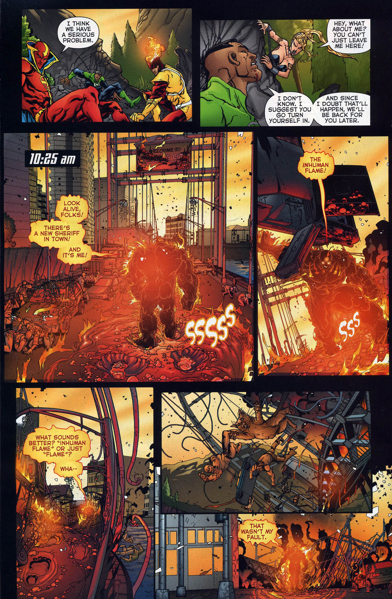 Read online Final Crisis Aftermath: Run! comic -  Issue #6 - 7