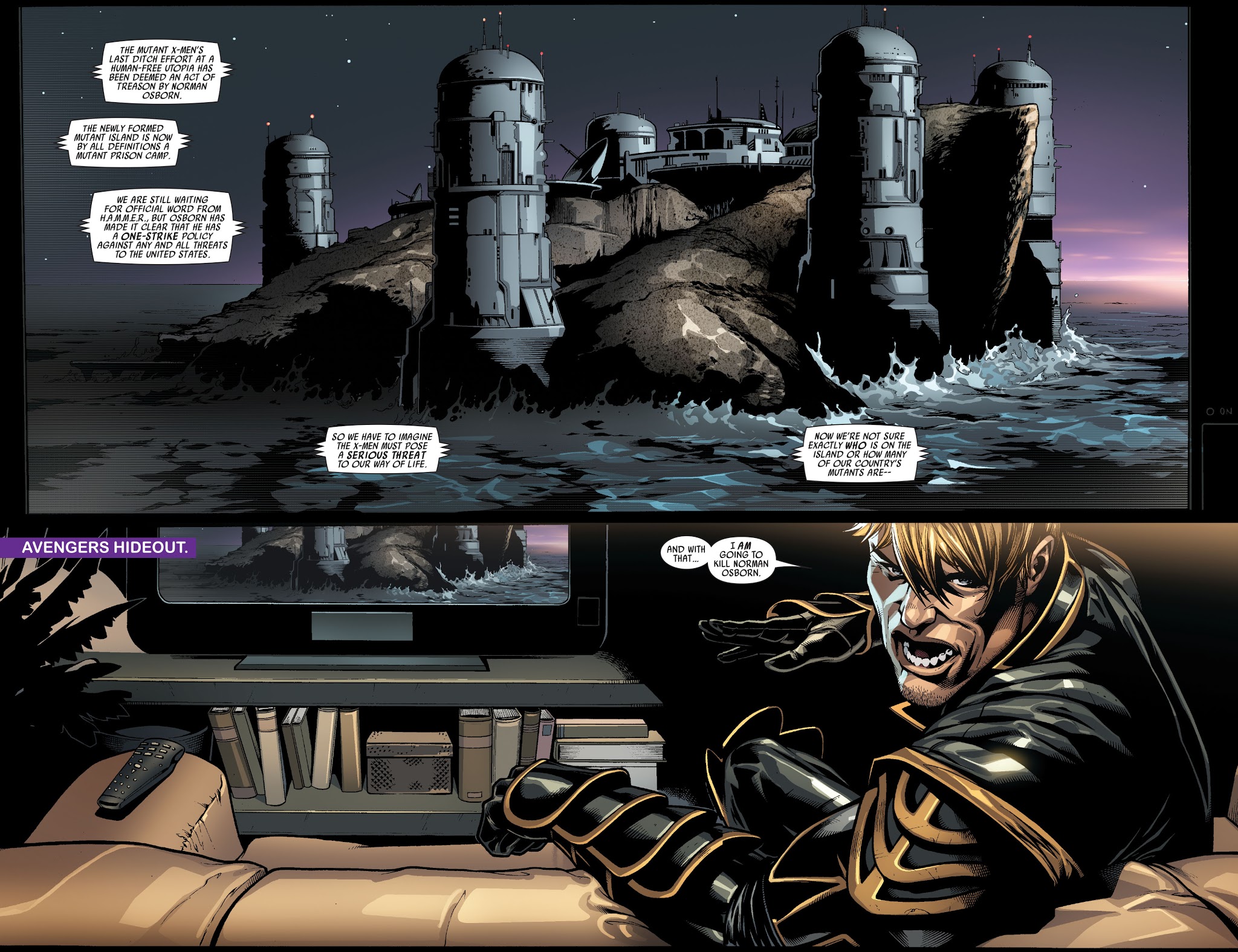 Read online Dark Reign: The List comic -  Issue # Issue Avengers - 4