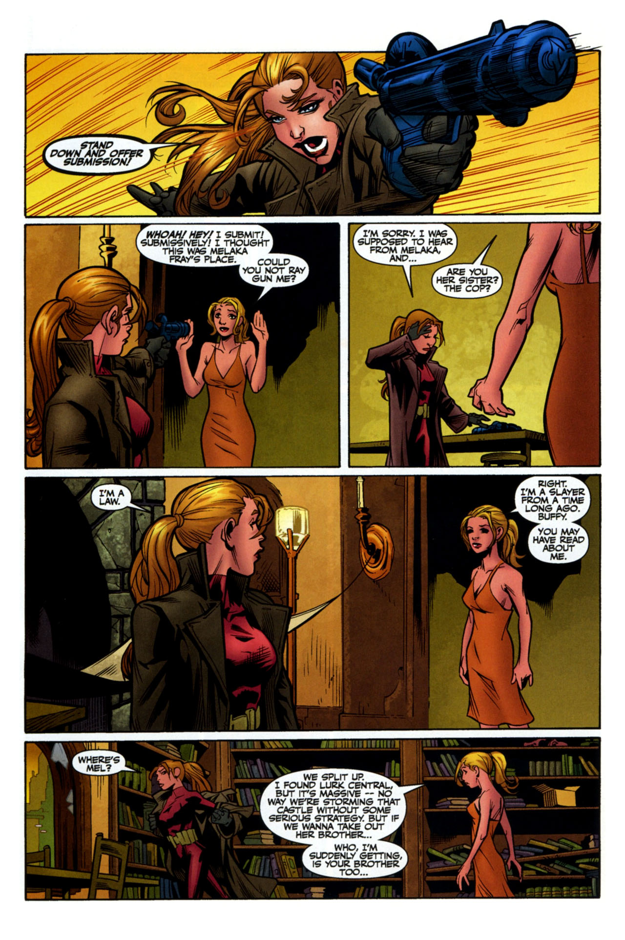 Read online Buffy the Vampire Slayer Season Eight comic -  Issue #18 - 23