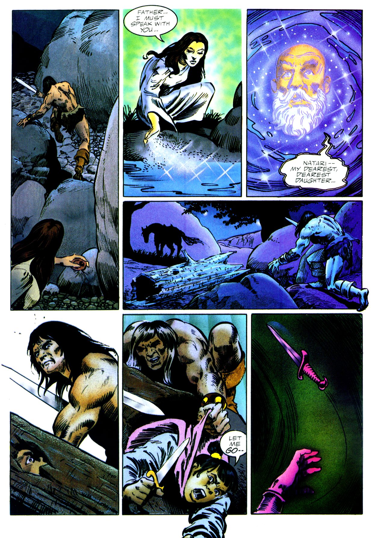 Read online Marvel Graphic Novel comic -  Issue #59 - Conan - The Horn of Azoth - 31