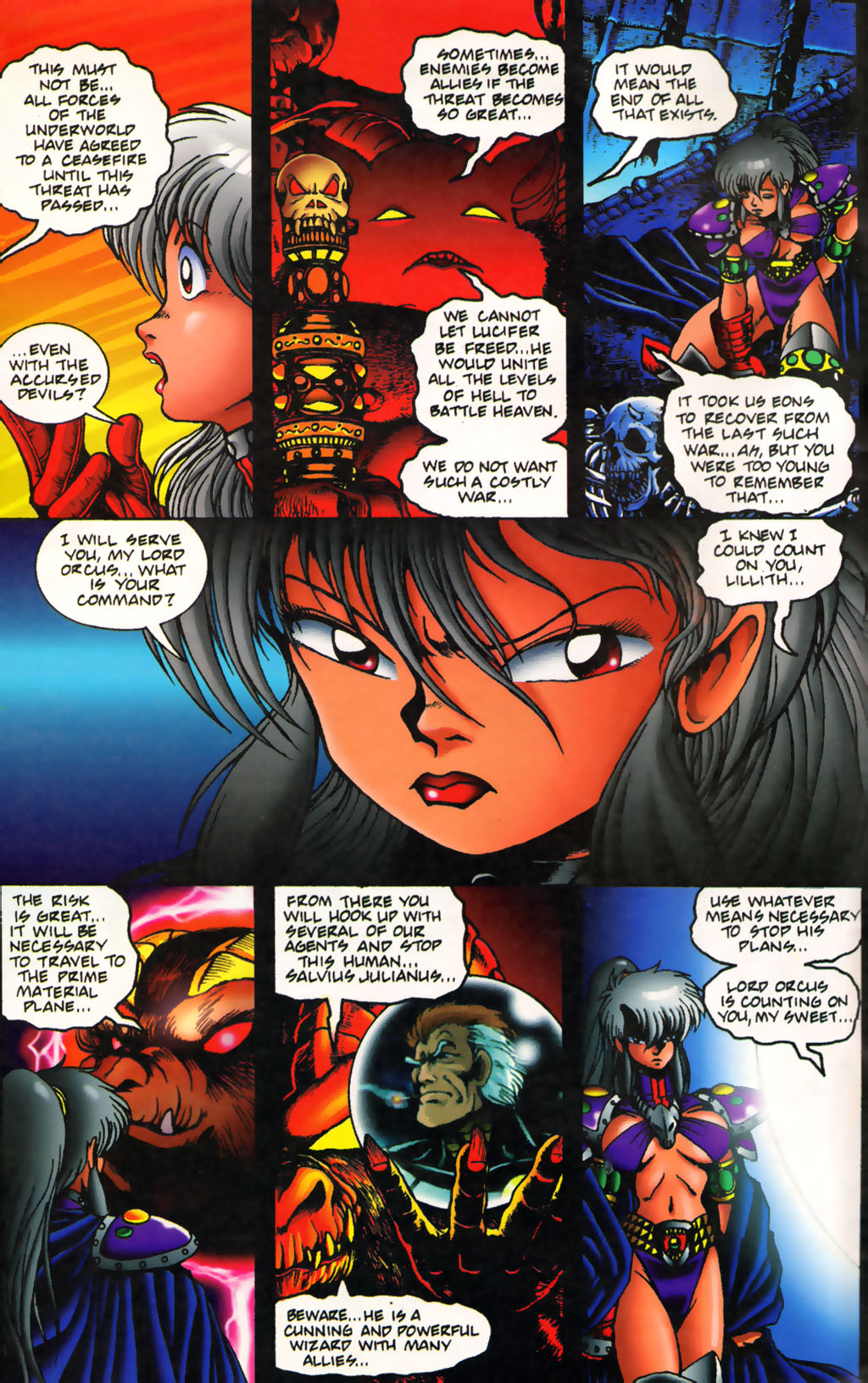 Read online Warrior Nun Areala (1994) comic -  Issue #2 - 4