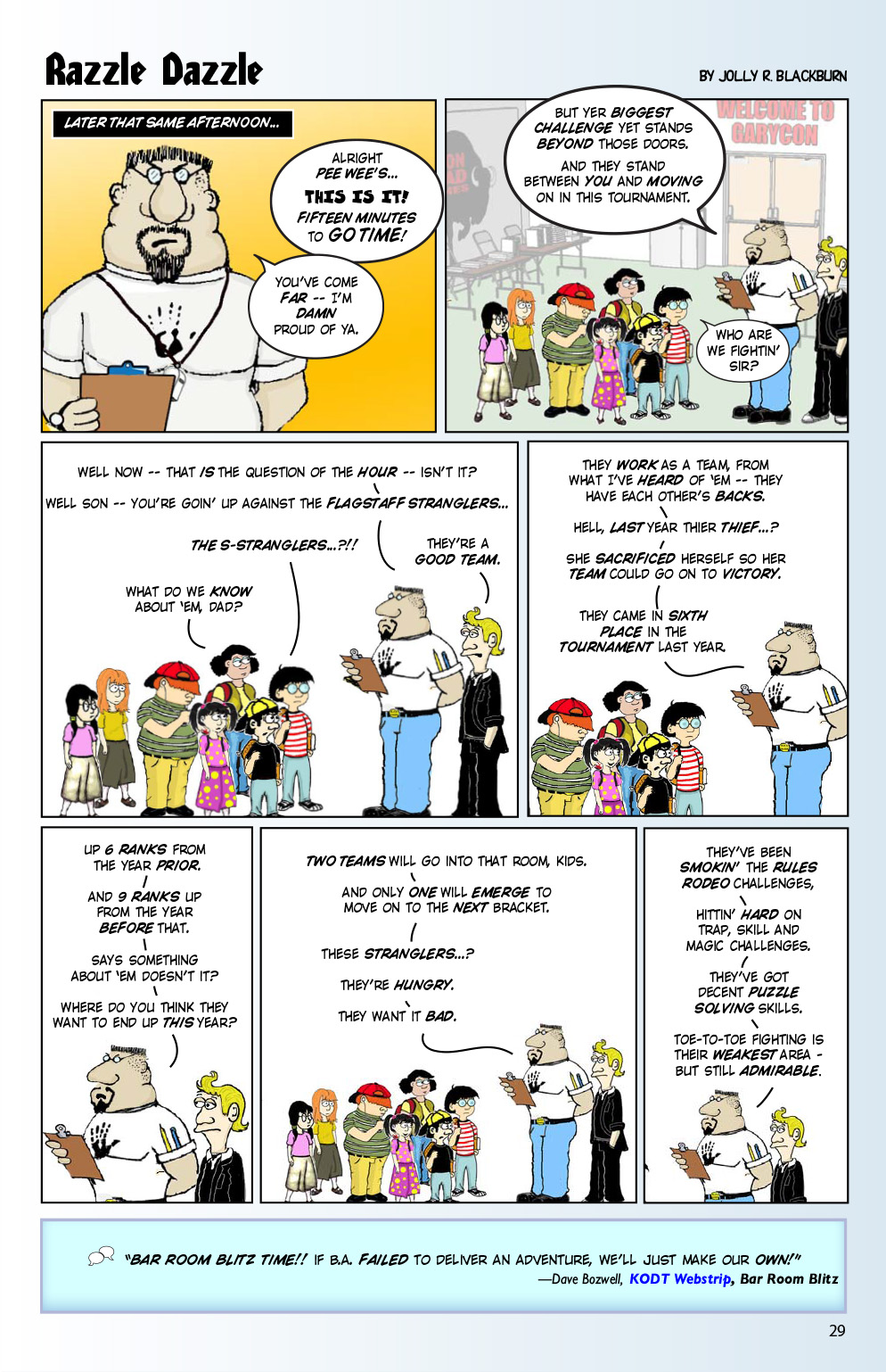 Read online Knights of the Dinner Table comic -  Issue #192 - 31