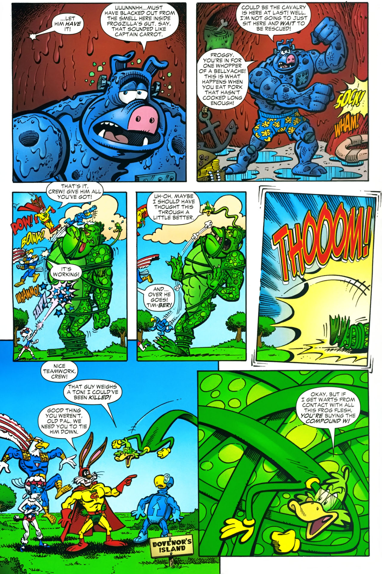 Read online Captain Carrot and the Final Ark comic -  Issue #2 - 7