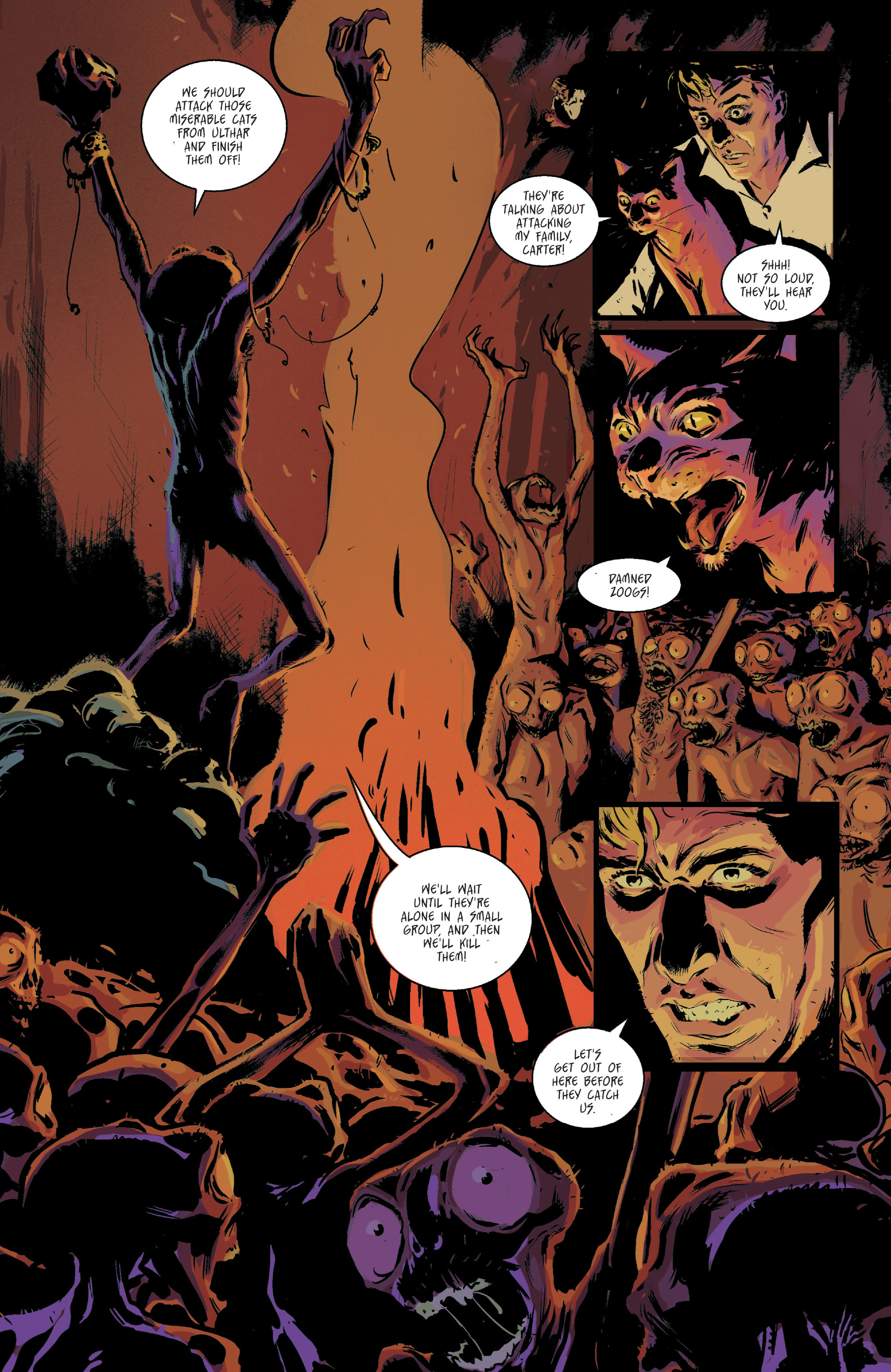 Read online Lovecraft Unknown Kadath comic -  Issue #4 - 19