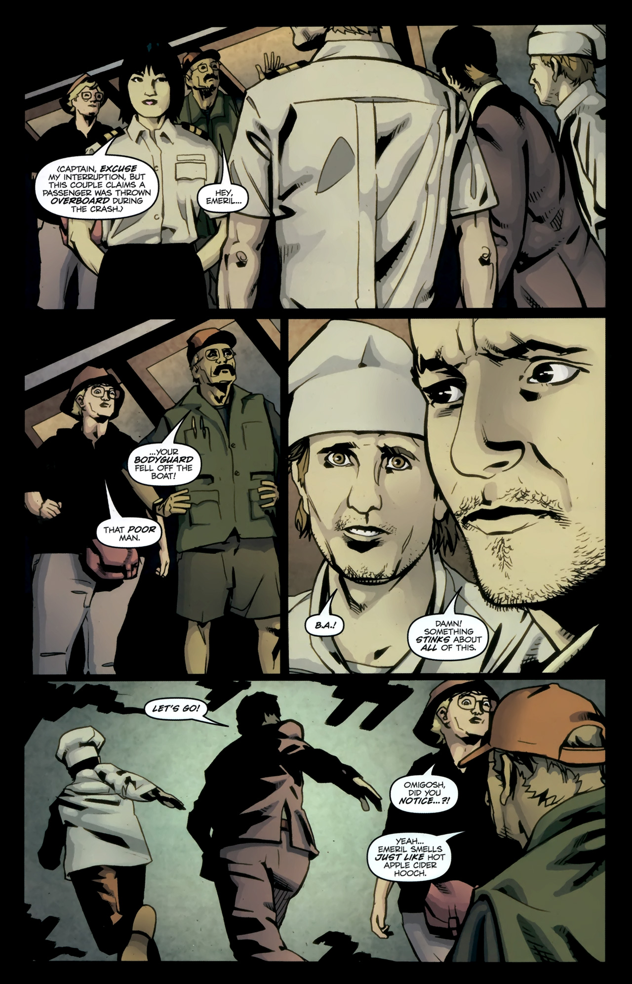 Read online A-Team: Shotgun Wedding comic -  Issue #4 - 11