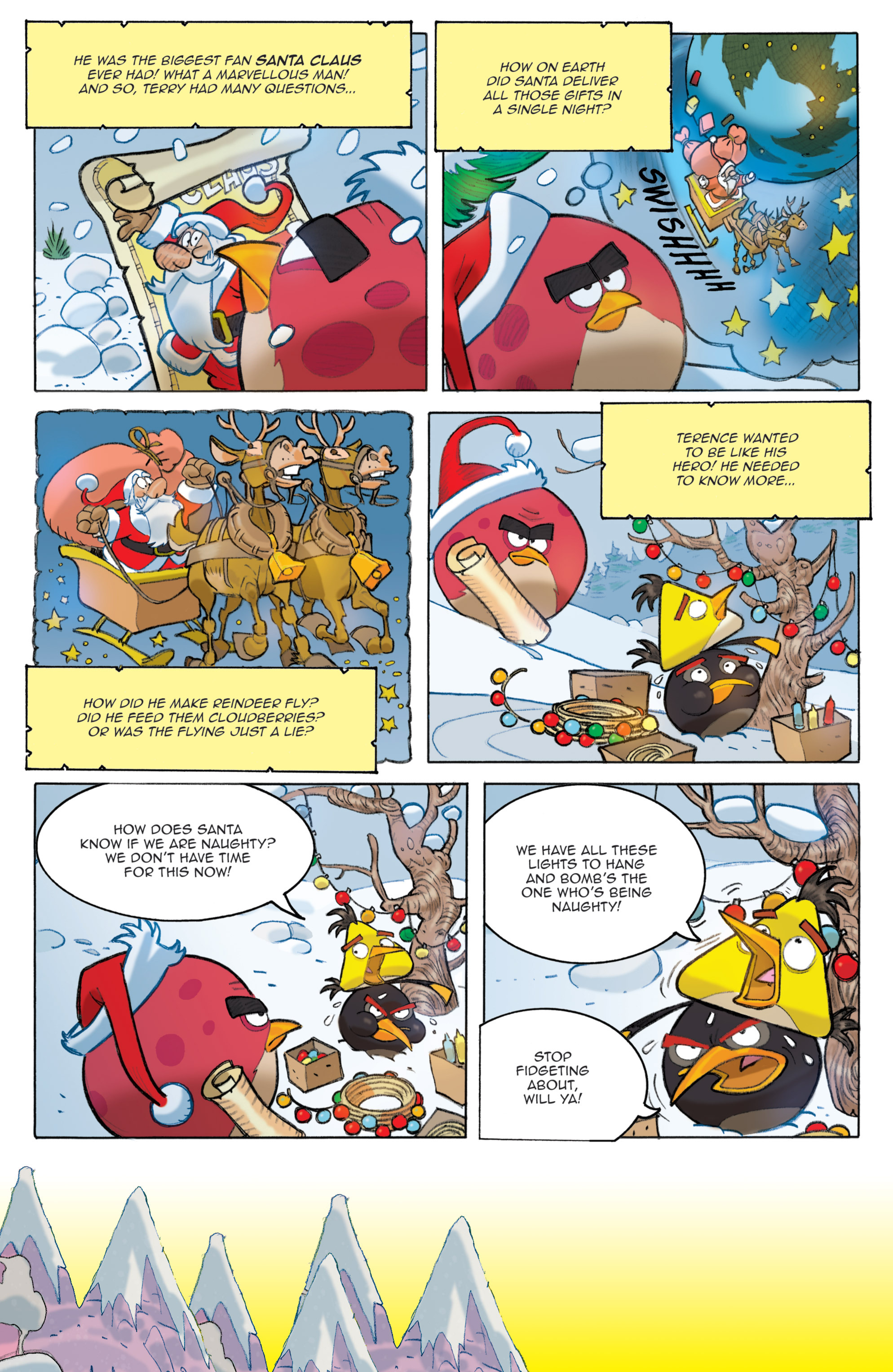 Read online Angry Birds Comics (2014) comic -  Issue # _Holiday Special - 7