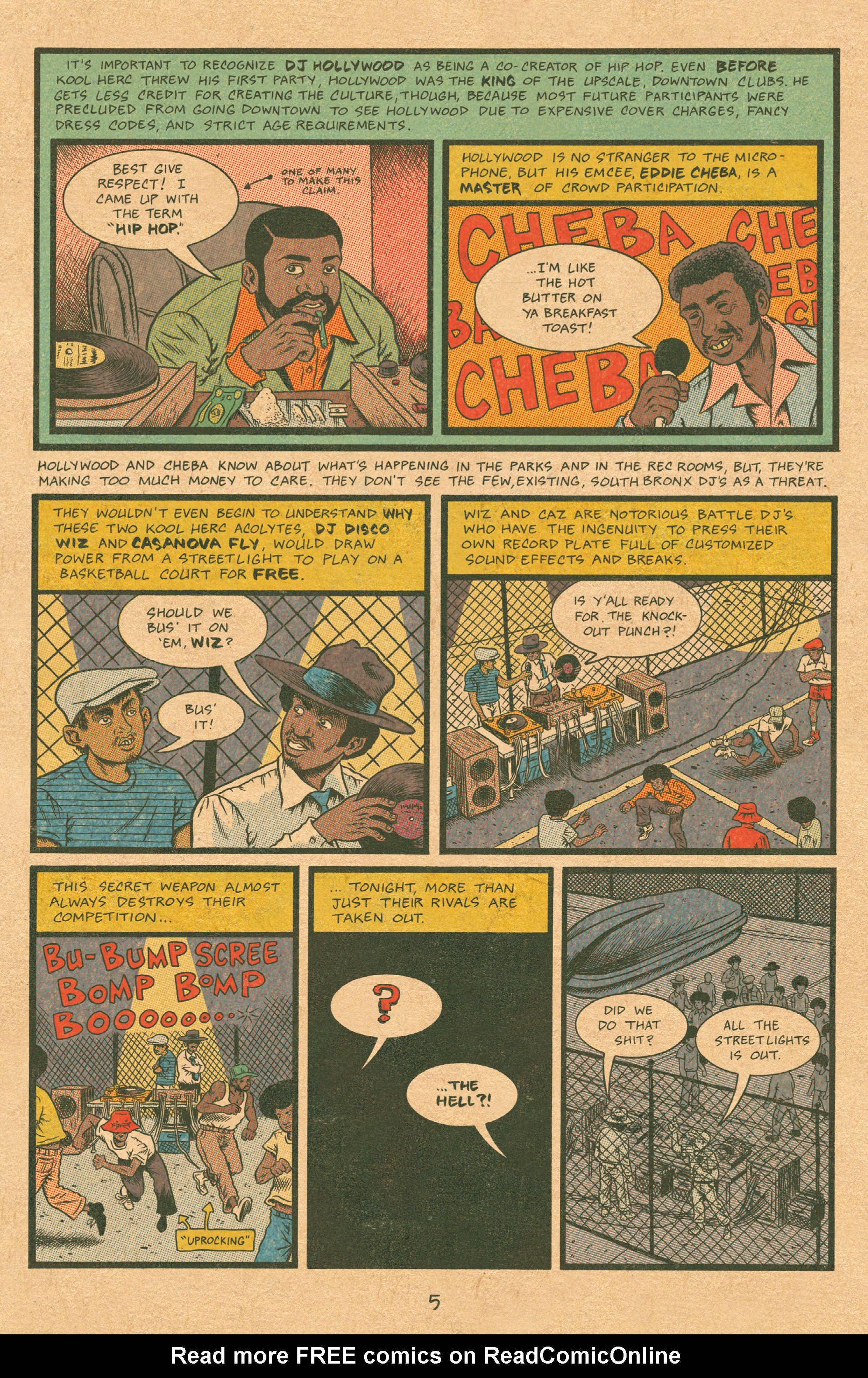 Read online Hip Hop Family Tree (2015) comic -  Issue #1 - 7