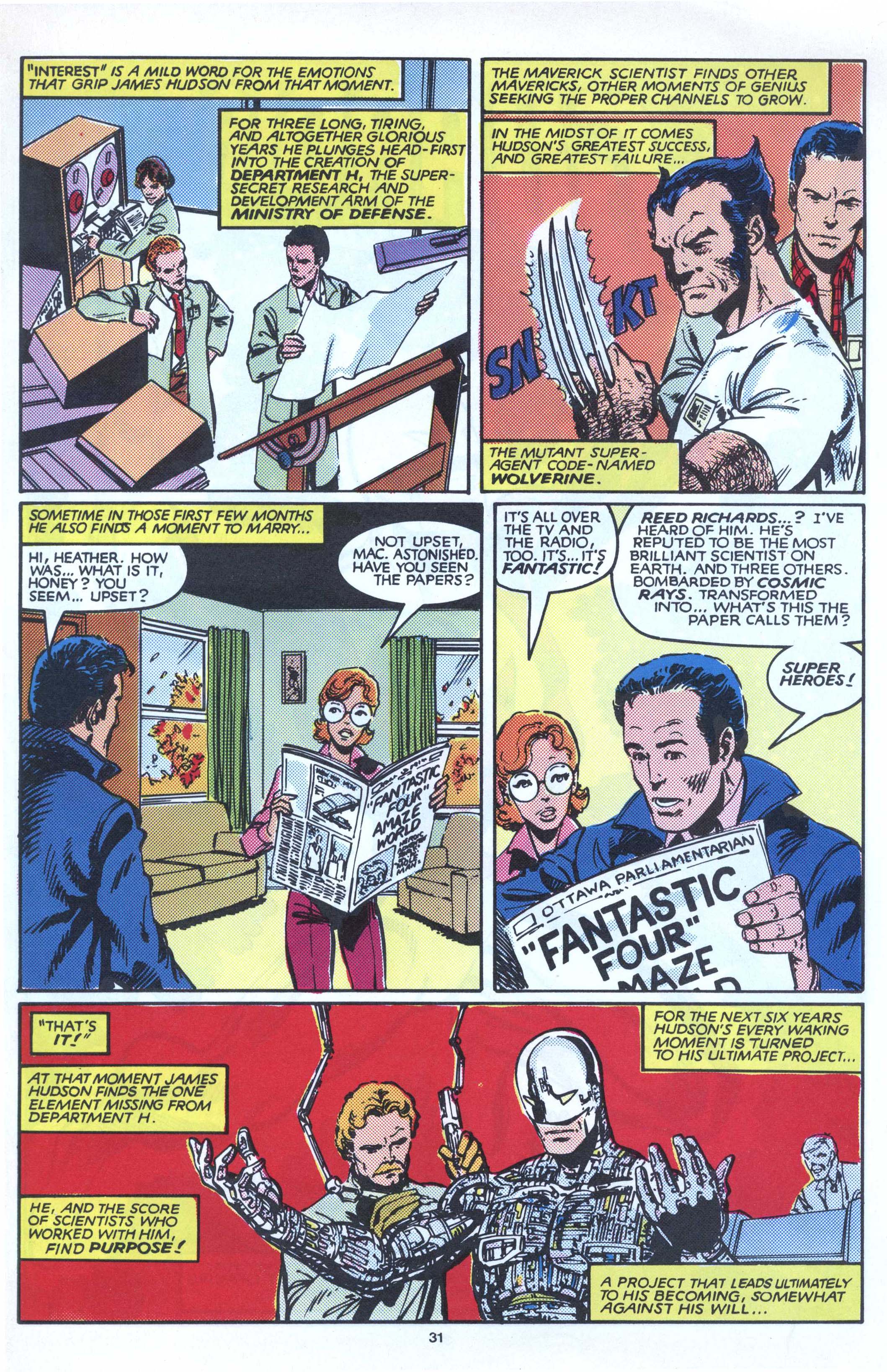 Read online Secret Wars (1985) comic -  Issue #6 - 31