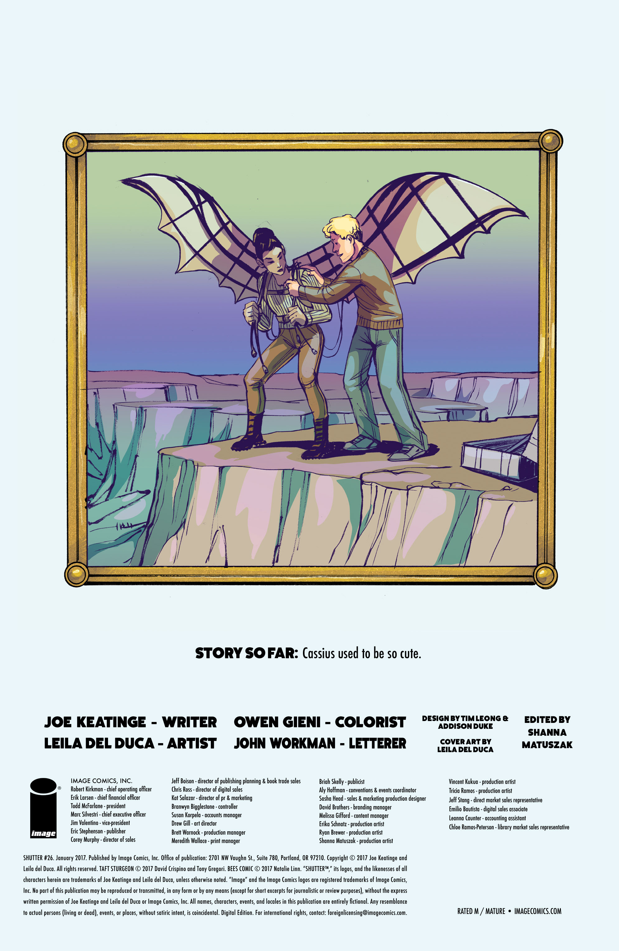 Read online Shutter comic -  Issue #26 - 31