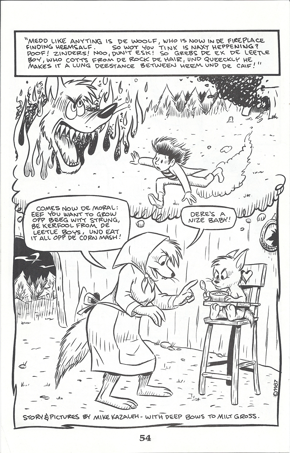 Read online Critters comic -  Issue #23 - 60