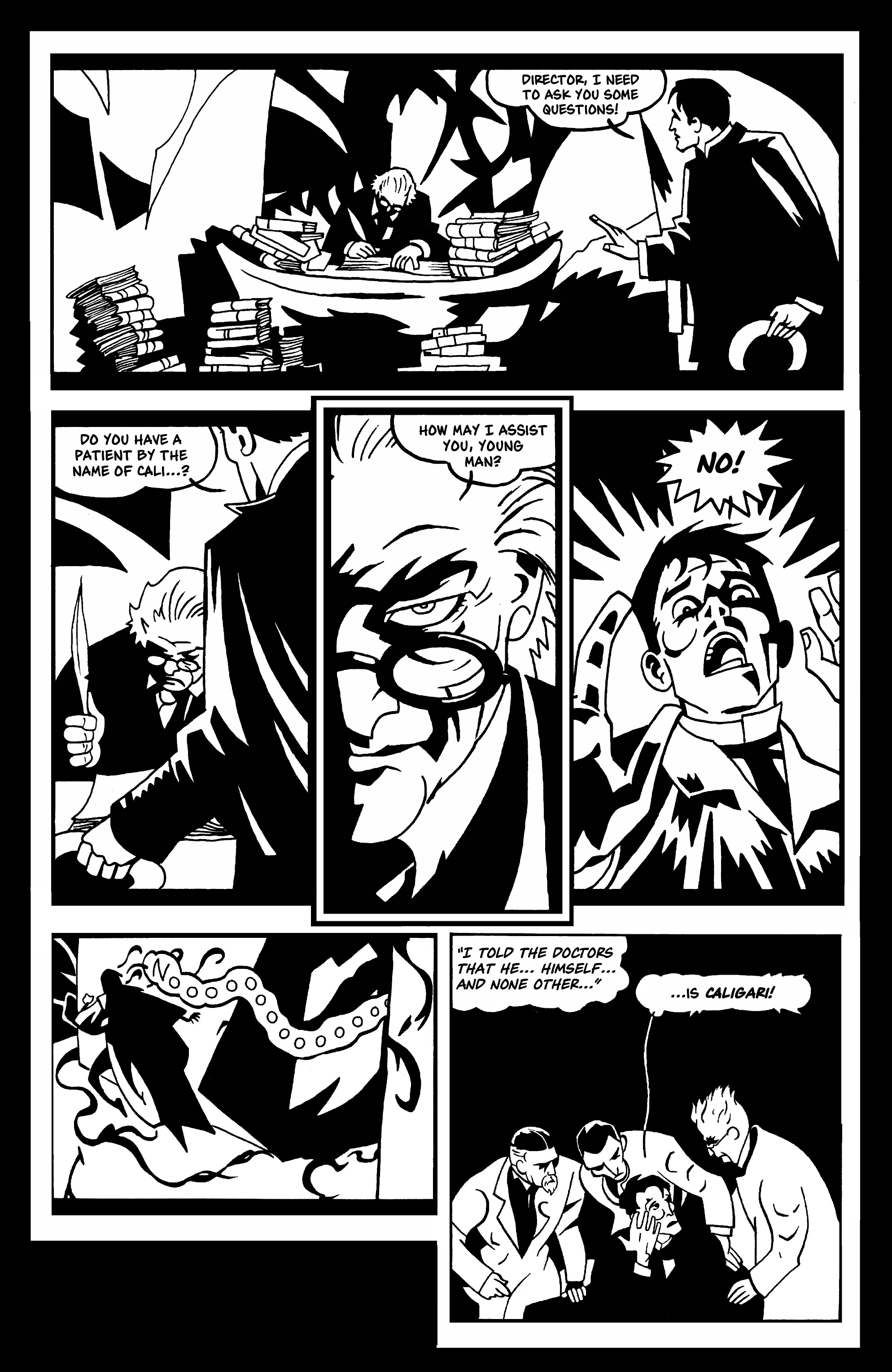 Read online The Cabinet of Doctor Caligari comic -  Issue #2 - 17