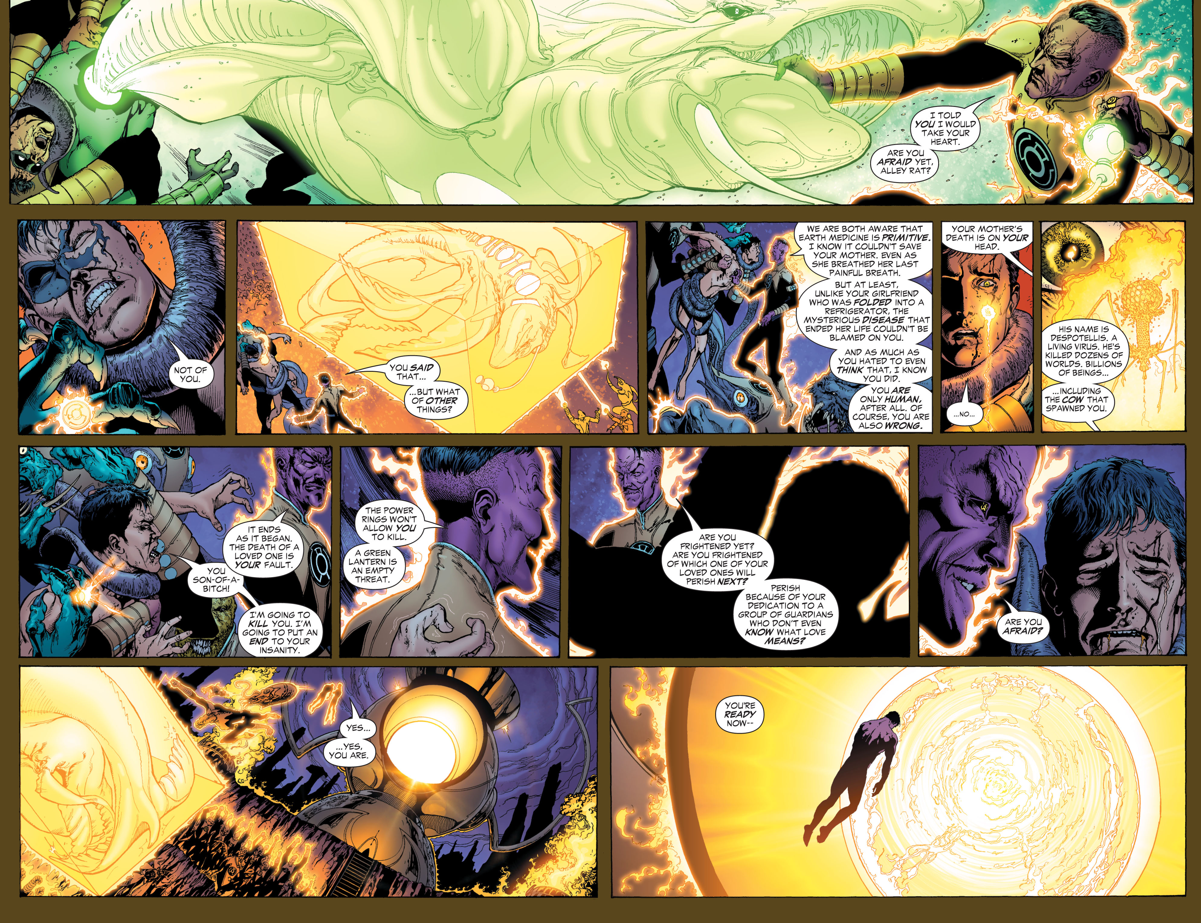 Read online Green Lantern: The Sinestro Corps War comic -  Issue # Full - 43