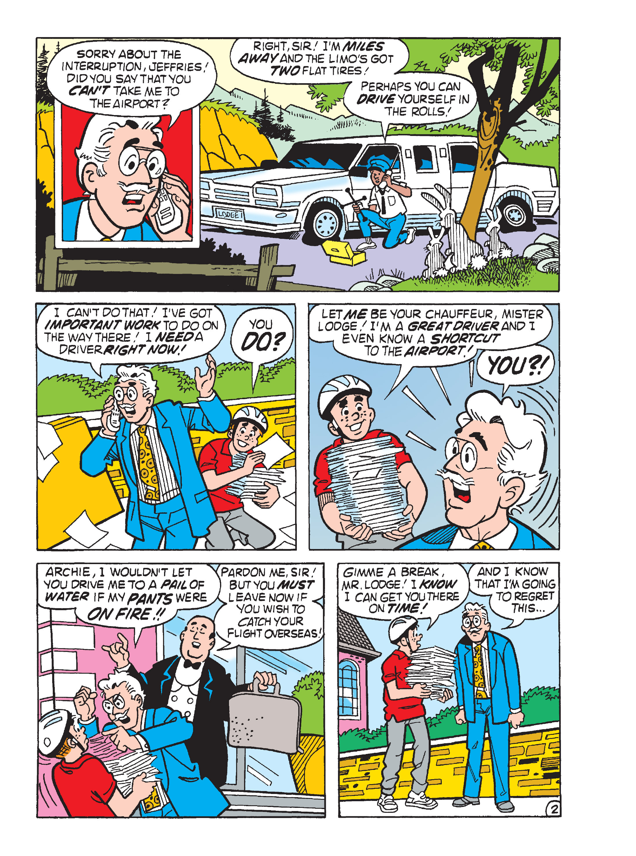Read online Archie's Funhouse Double Digest comic -  Issue #15 - 198