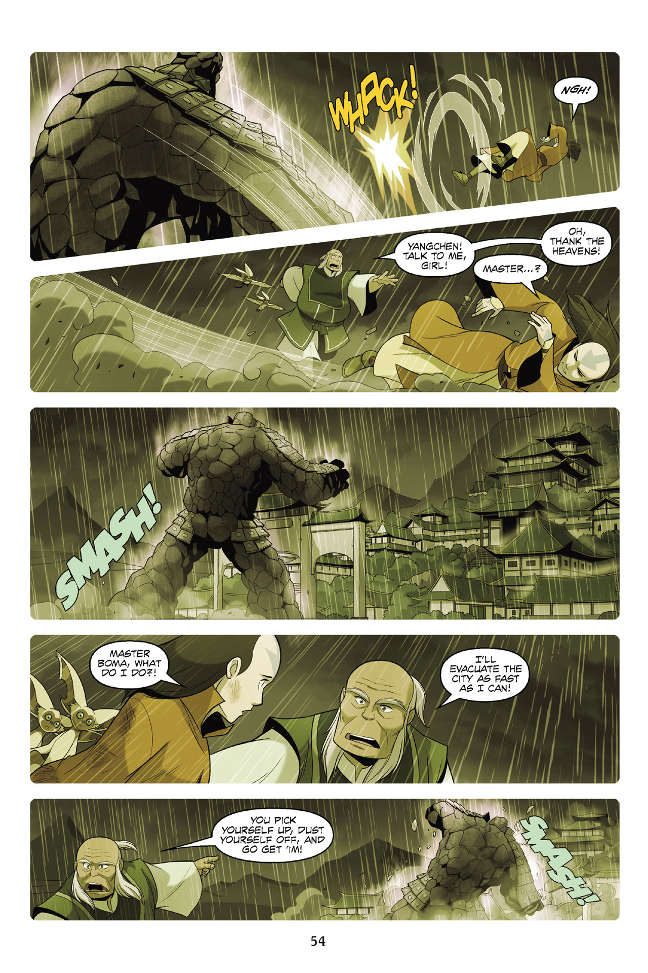 Read online Nickelodeon Avatar: The Last Airbender - The Rift comic -  Issue # Part 2 - 55