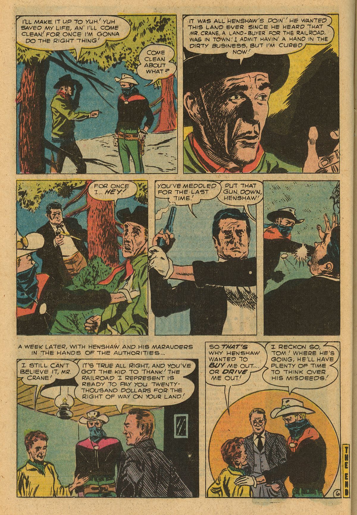 Read online The Outlaw Kid (1970) comic -  Issue #25 - 12
