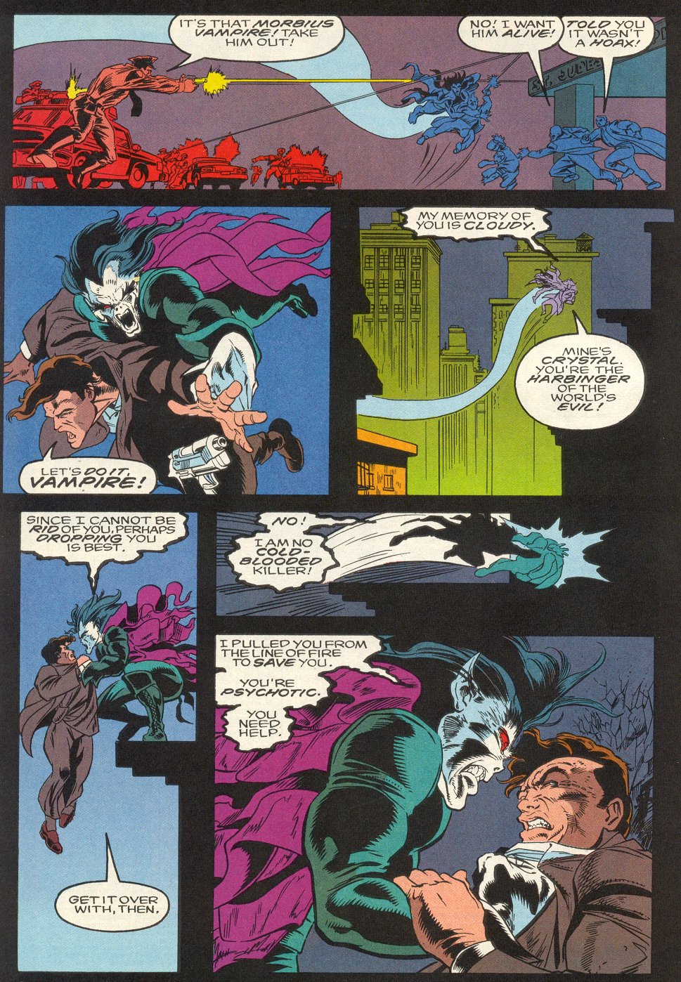 Read online Morbius: The Living Vampire (1992) comic -  Issue #11 - 21