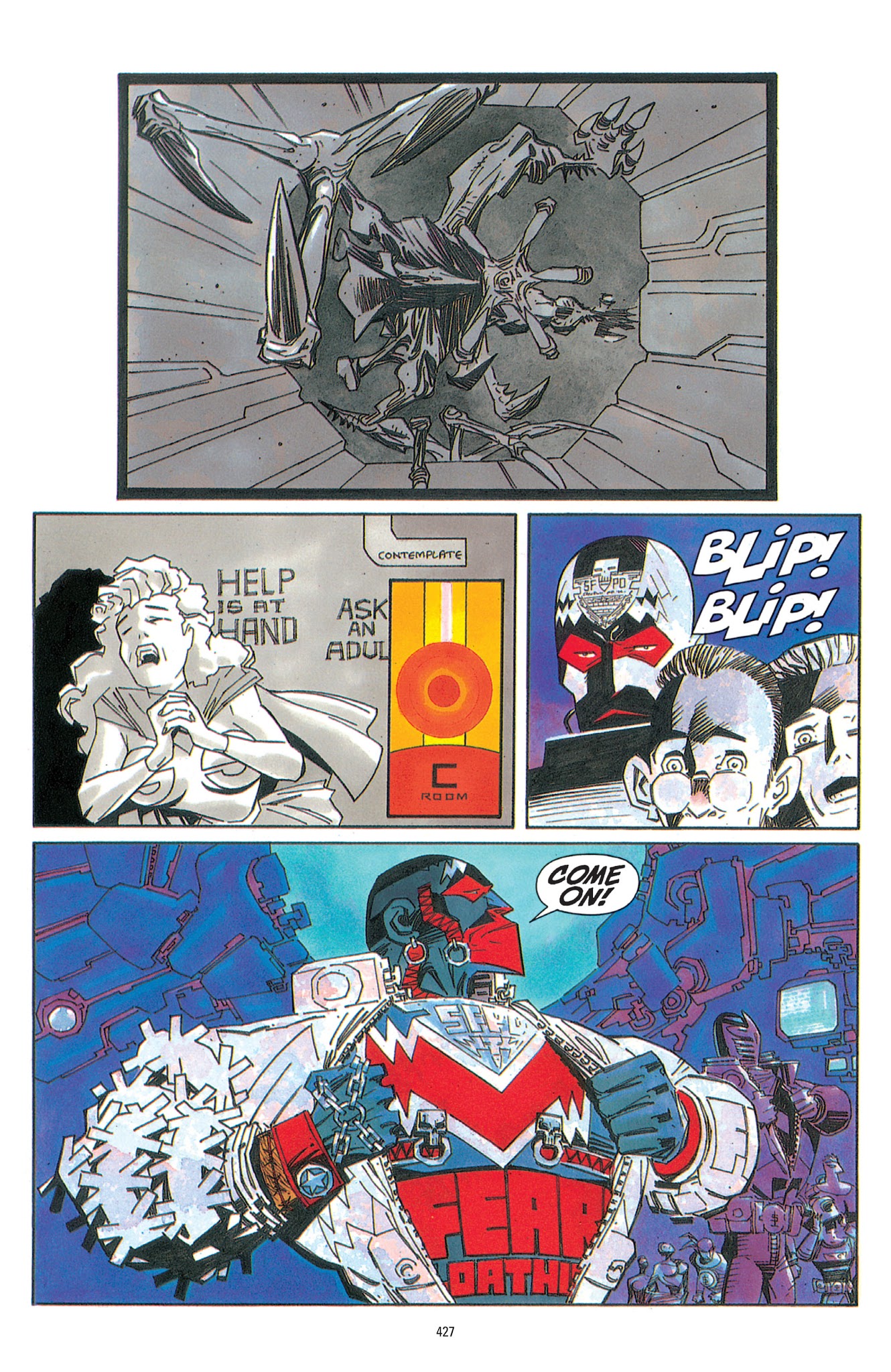 Read online Marshal Law: The Deluxe Edition comic -  Issue # TPB - 424