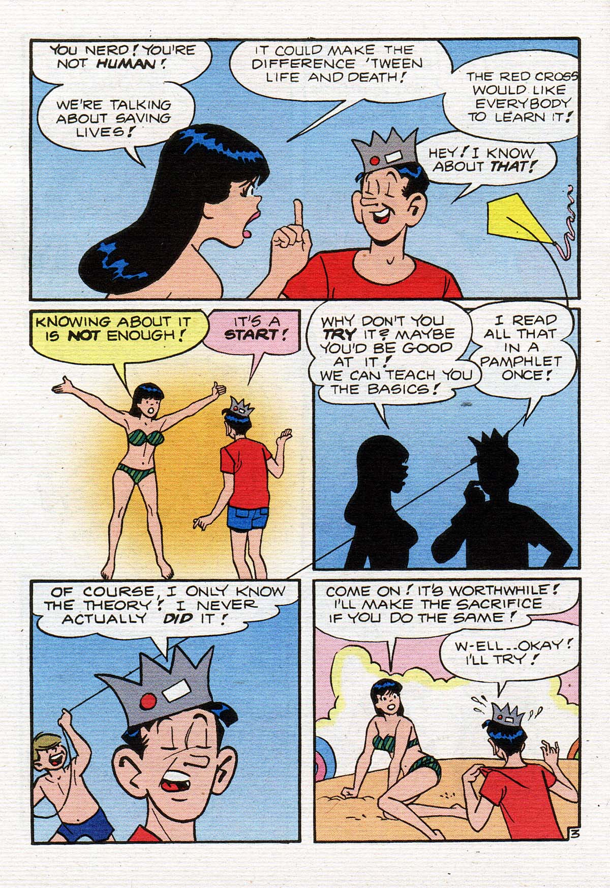 Read online Jughead's Double Digest Magazine comic -  Issue #104 - 149