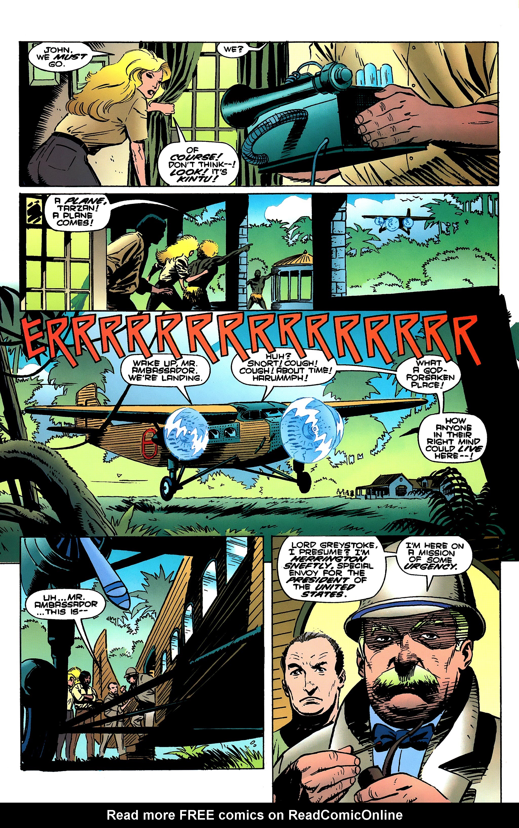 Read online Tarzan vs. Predator at the Earth's Core comic -  Issue #1 - 8