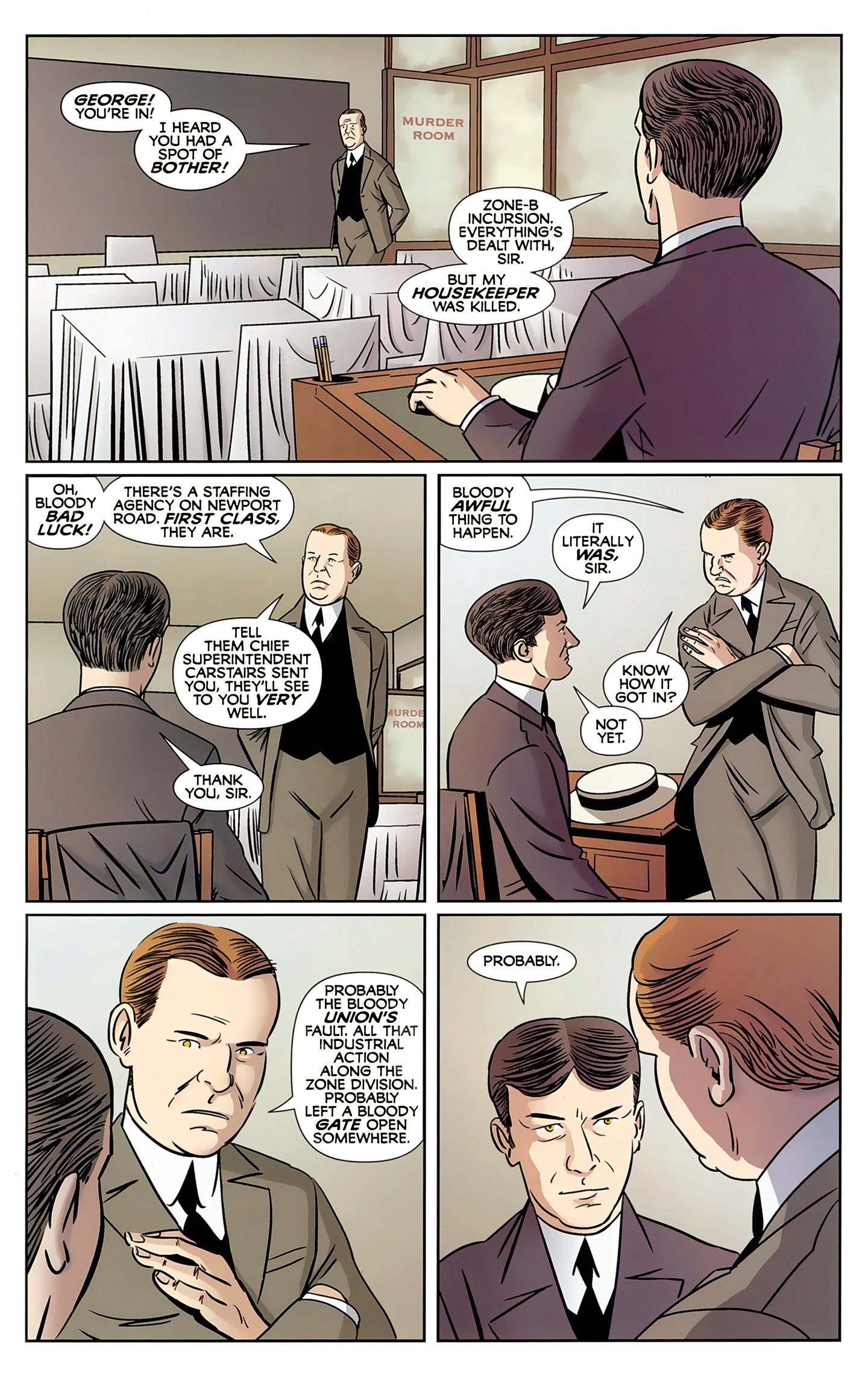 Read online The New Deadwardians comic -  Issue #1 - 16