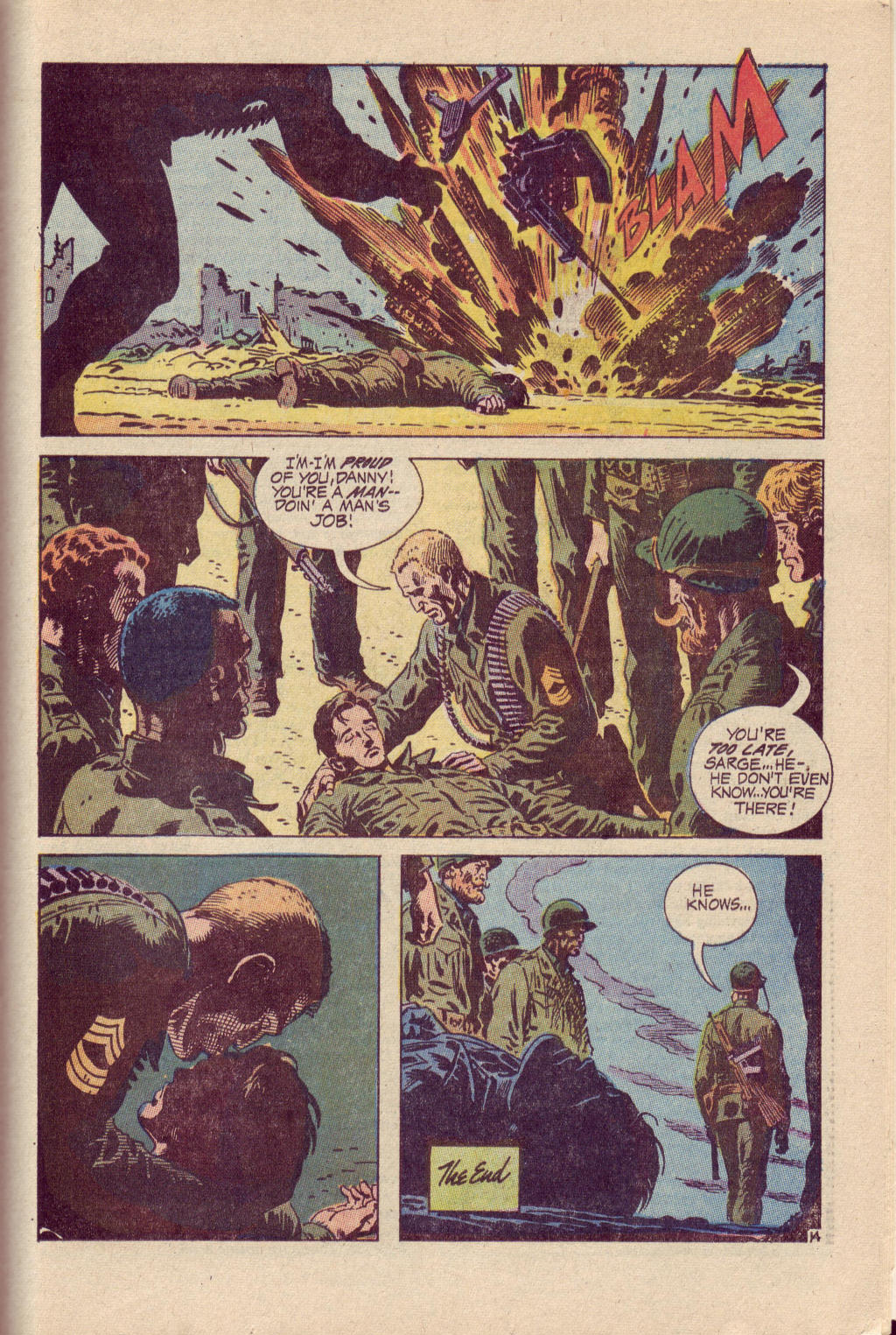 Read online Our Army at War (1952) comic -  Issue #231 - 21