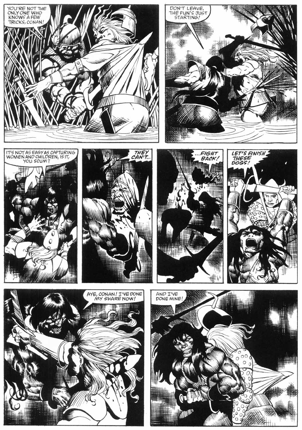 Read online The Savage Sword Of Conan comic -  Issue #157 - 23