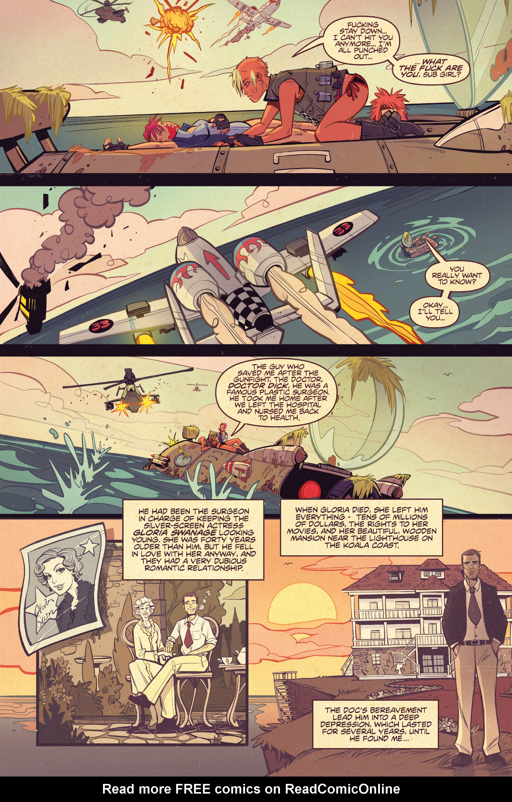 Read online Tank Girl: Two Girls, One Tank comic -  Issue #4 - 9