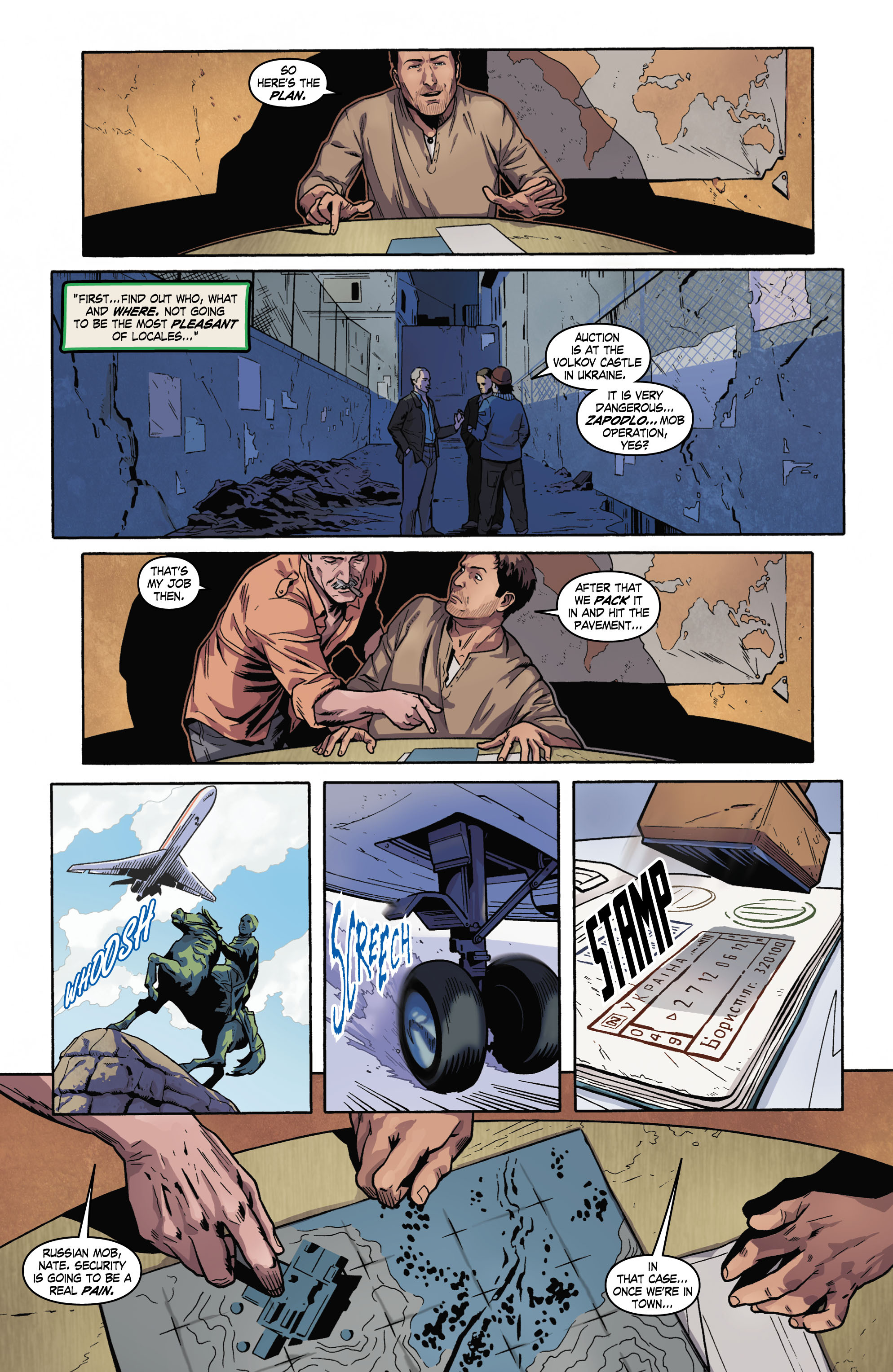 Read online Uncharted comic -  Issue #1 - 18