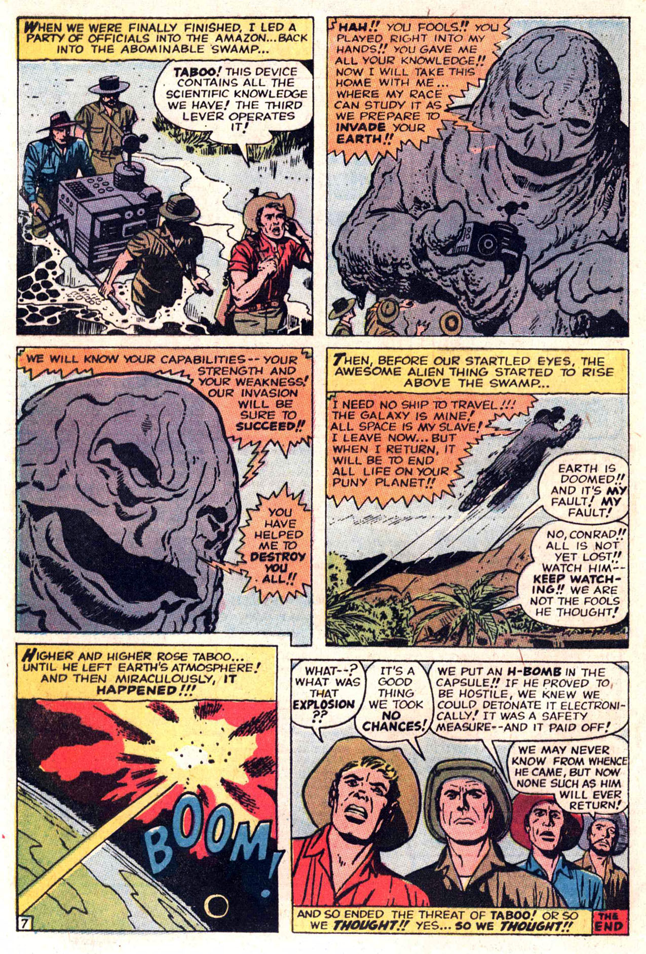 Read online Where Monsters Dwell (1970) comic -  Issue #2 - 32