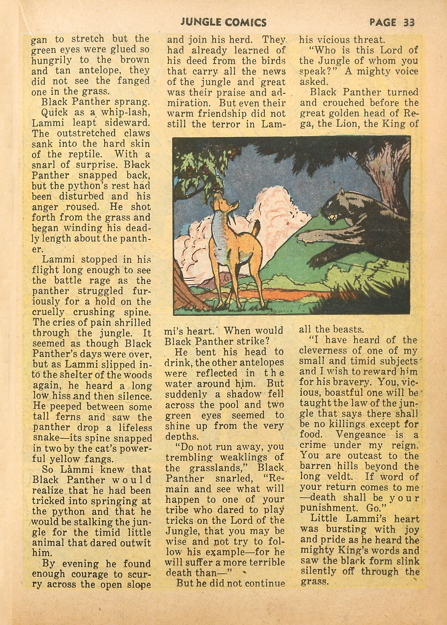 Read online Jungle Comics comic -  Issue #13 - 35