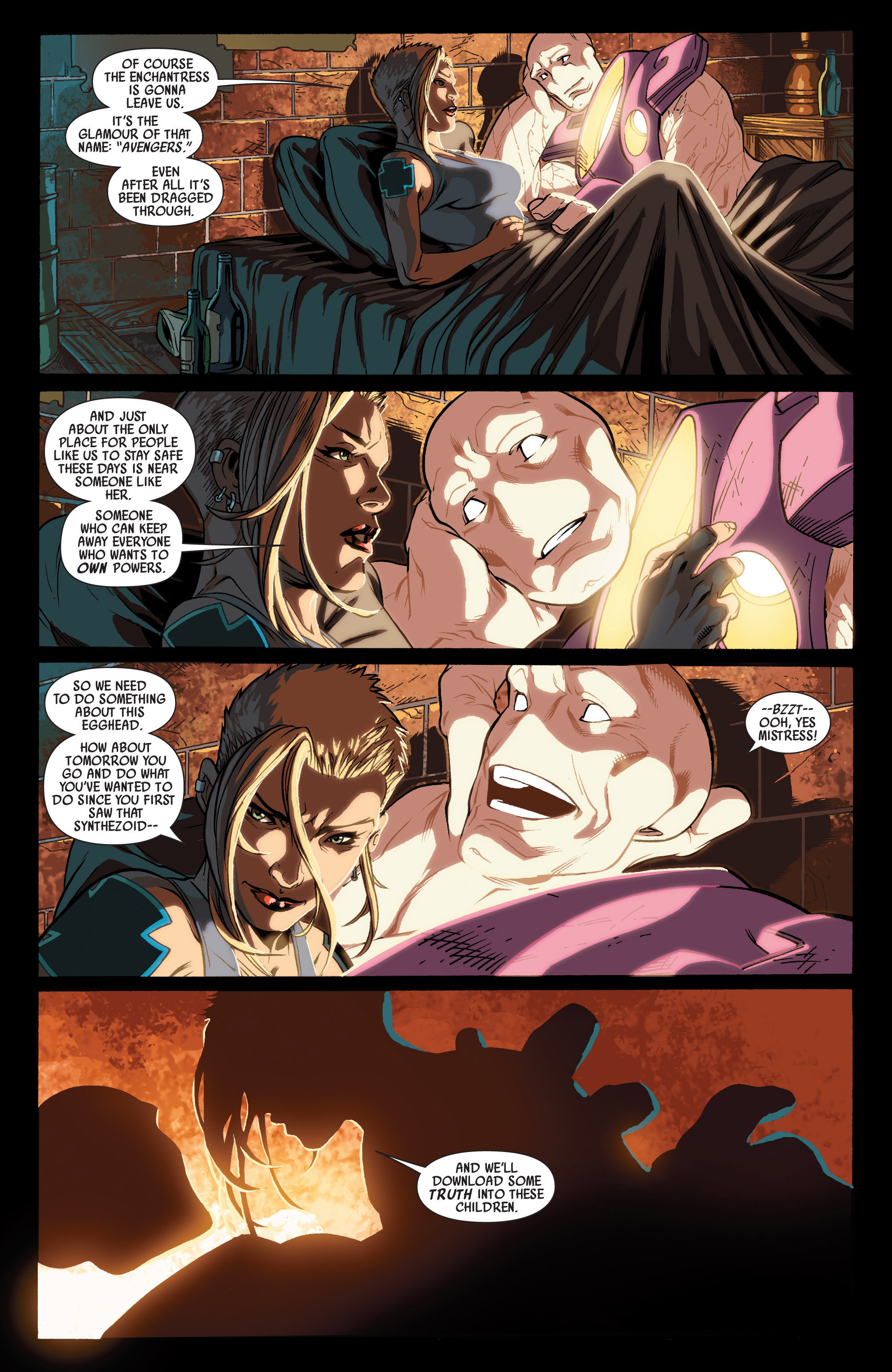 Read online Dark Reign: Young Avengers comic -  Issue #4 - 16