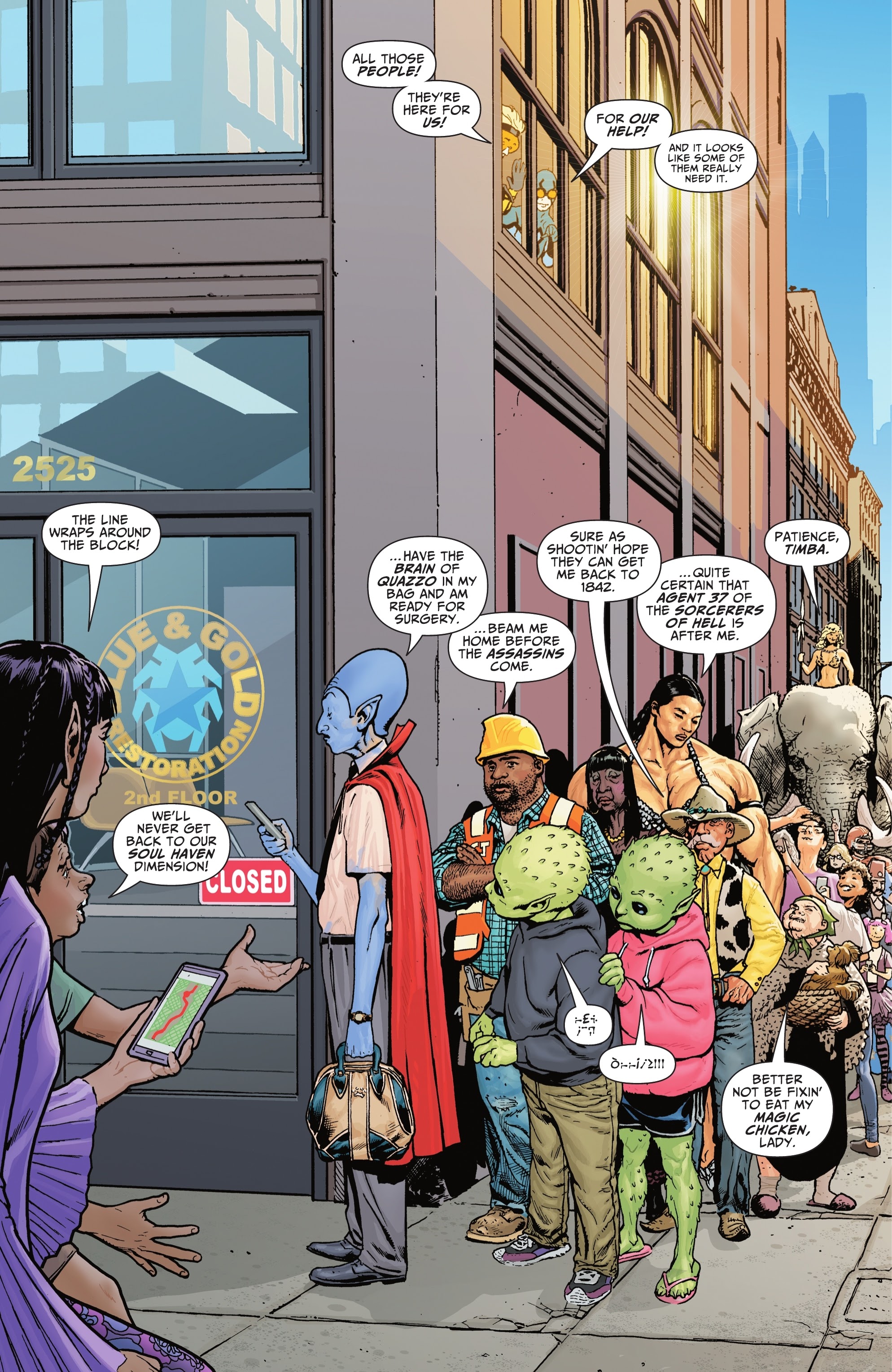 Read online Blue & Gold comic -  Issue #4 - 23