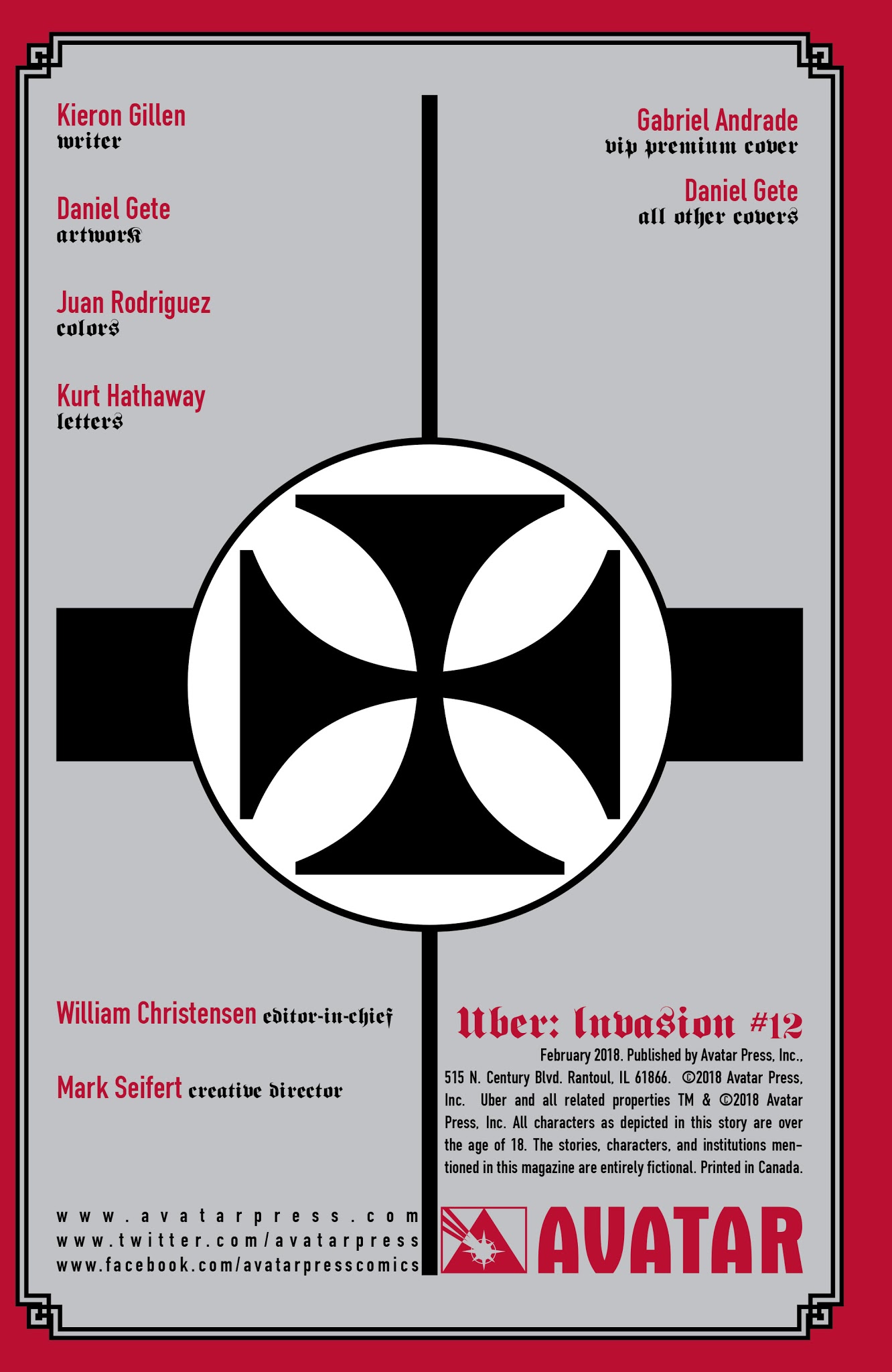 Read online Uber: Invasion comic -  Issue #12 - 2