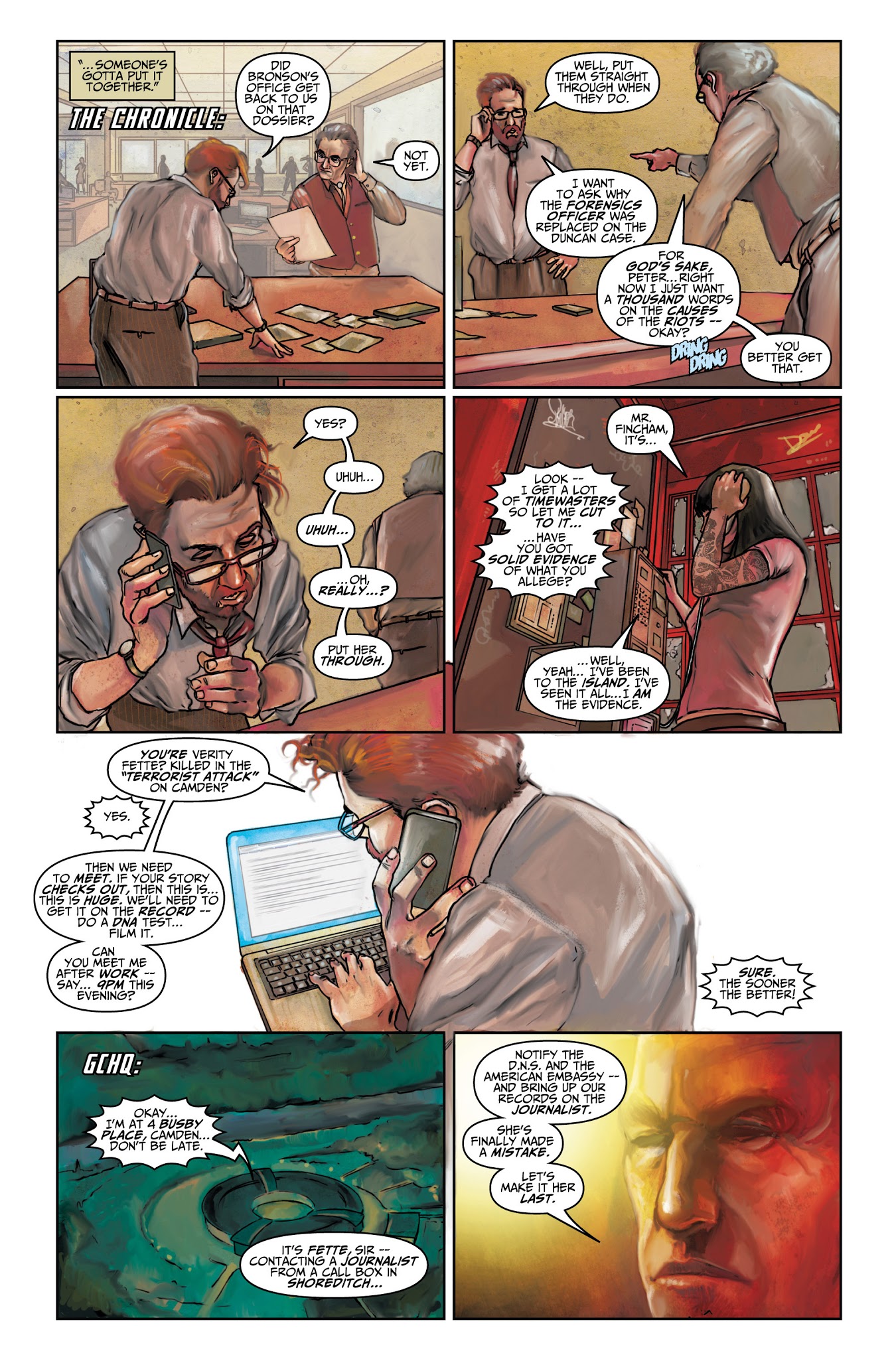 Read online Death Sentence London comic -  Issue #4 - 14