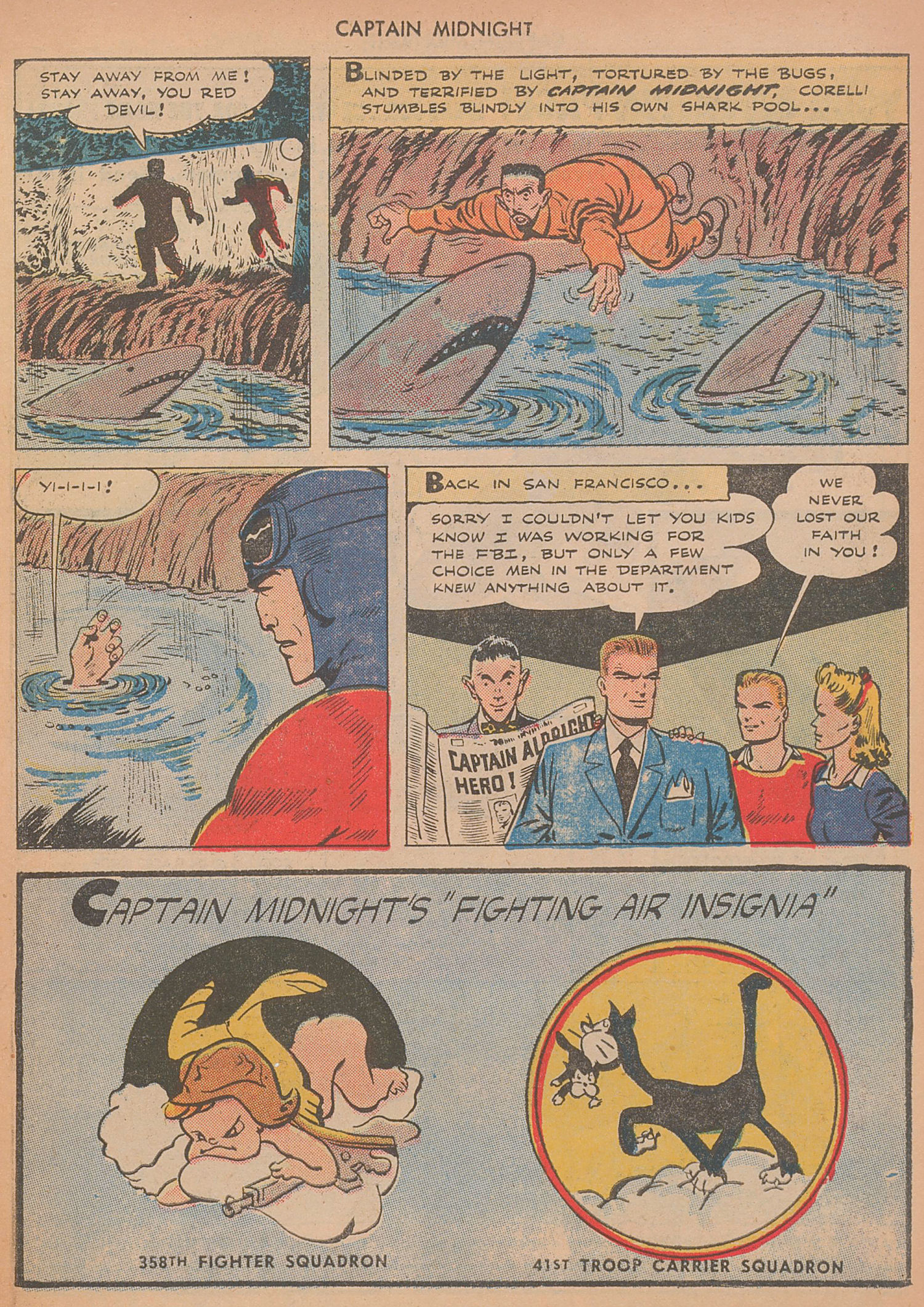 Read online Captain Midnight (1942) comic -  Issue #29 - 11