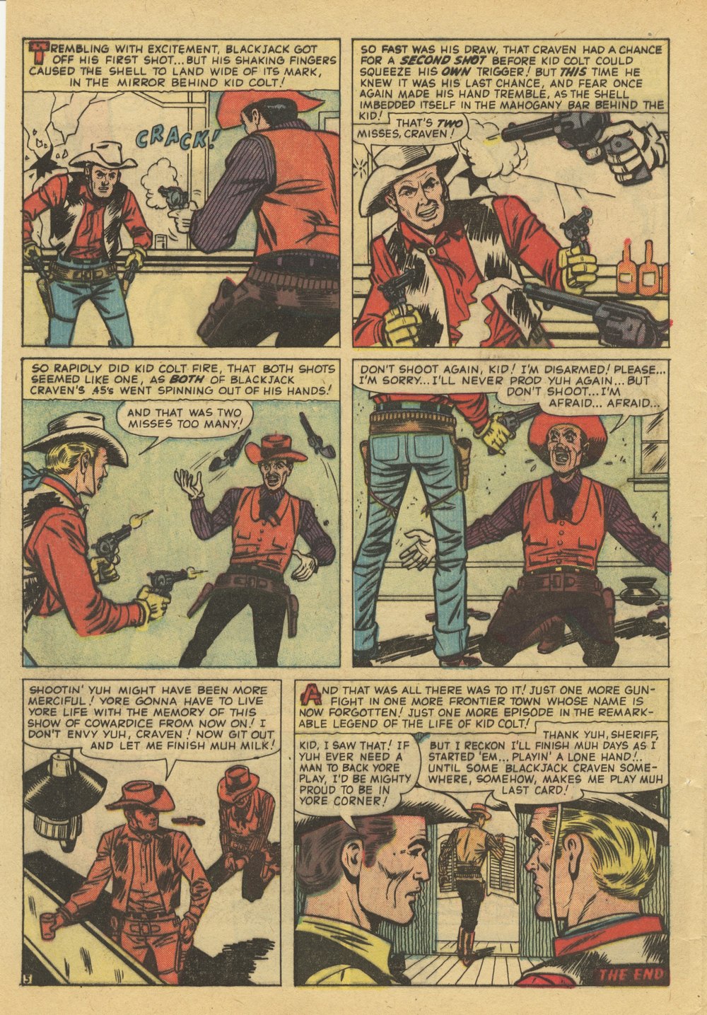 Read online Kid Colt Outlaw comic -  Issue #79 - 32